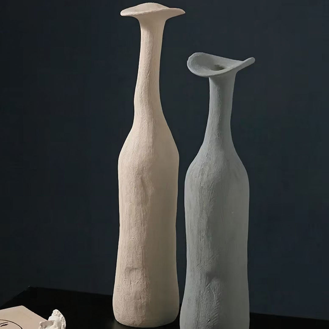 Vaso in ceramica Morandi elegante | Accento di décor moderno e raffinato per la casa - - Ceramics Decor Kitchen Vases - Concept Palermo