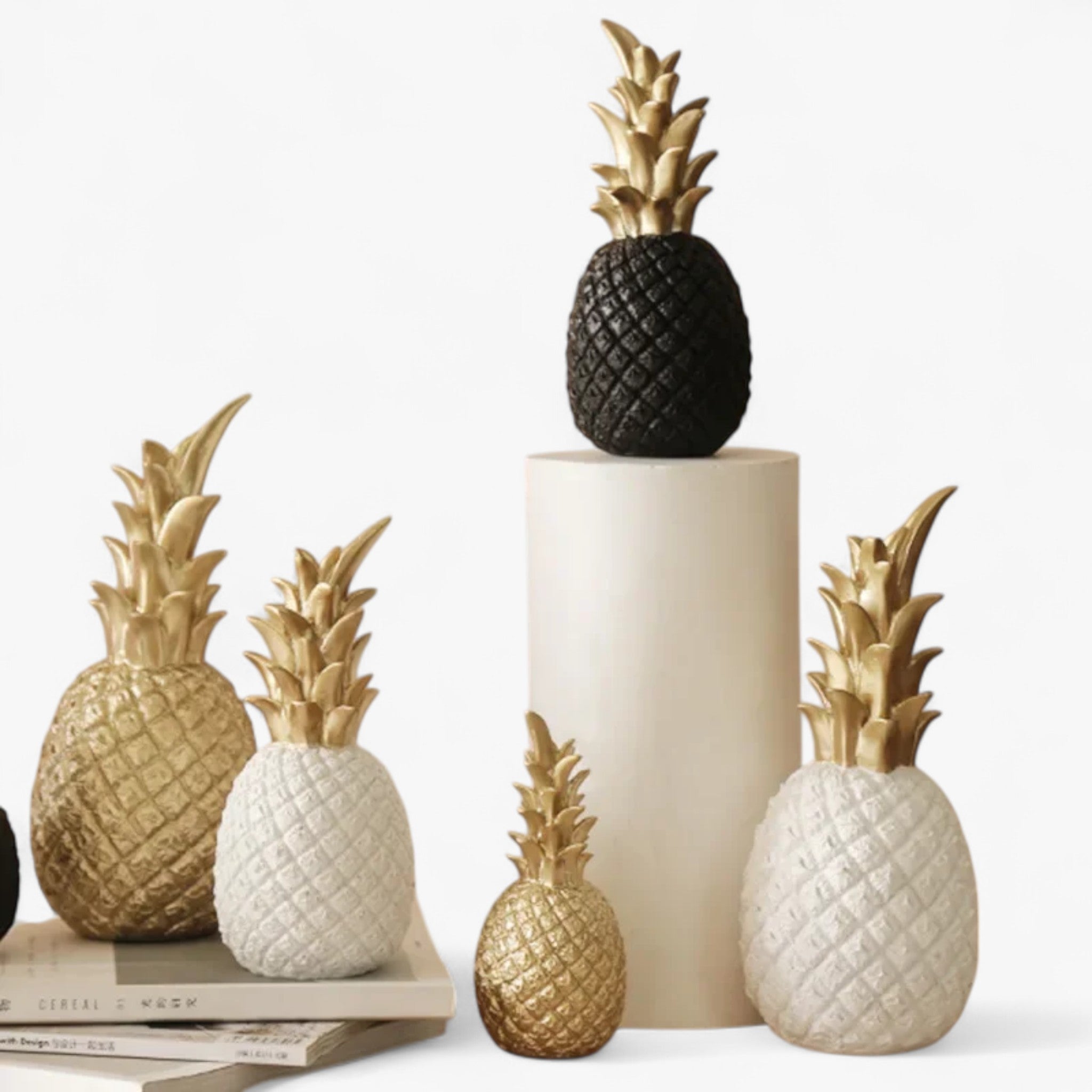 LumiPine - Ananas dorato Decorazione per la casa - - Decor Decoration home home decor - Concept Palermo