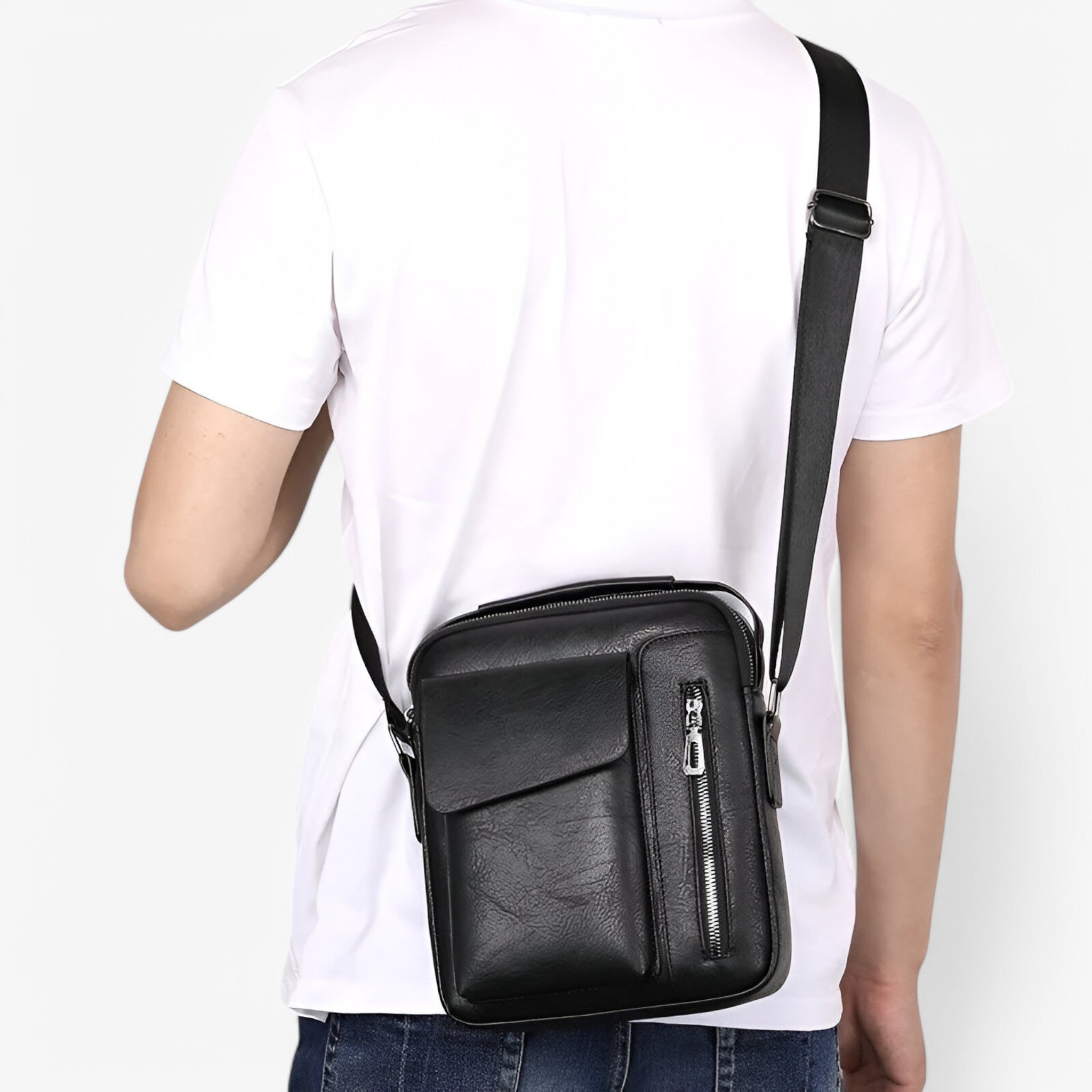 Prestige™ – Borsa a Spalla in Pelle Luxe per Stile e Funzionalità - - business casual Elegant new - Concept Palermo