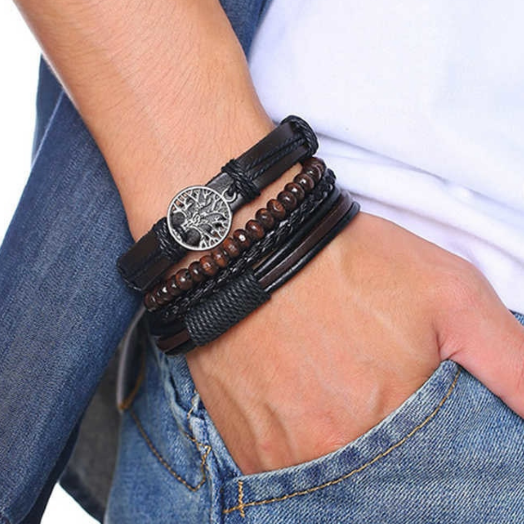 Bracciale KNOX Vintage Albero della Vita (4 in 1) - - armband mens bracelet - Concept Palermo