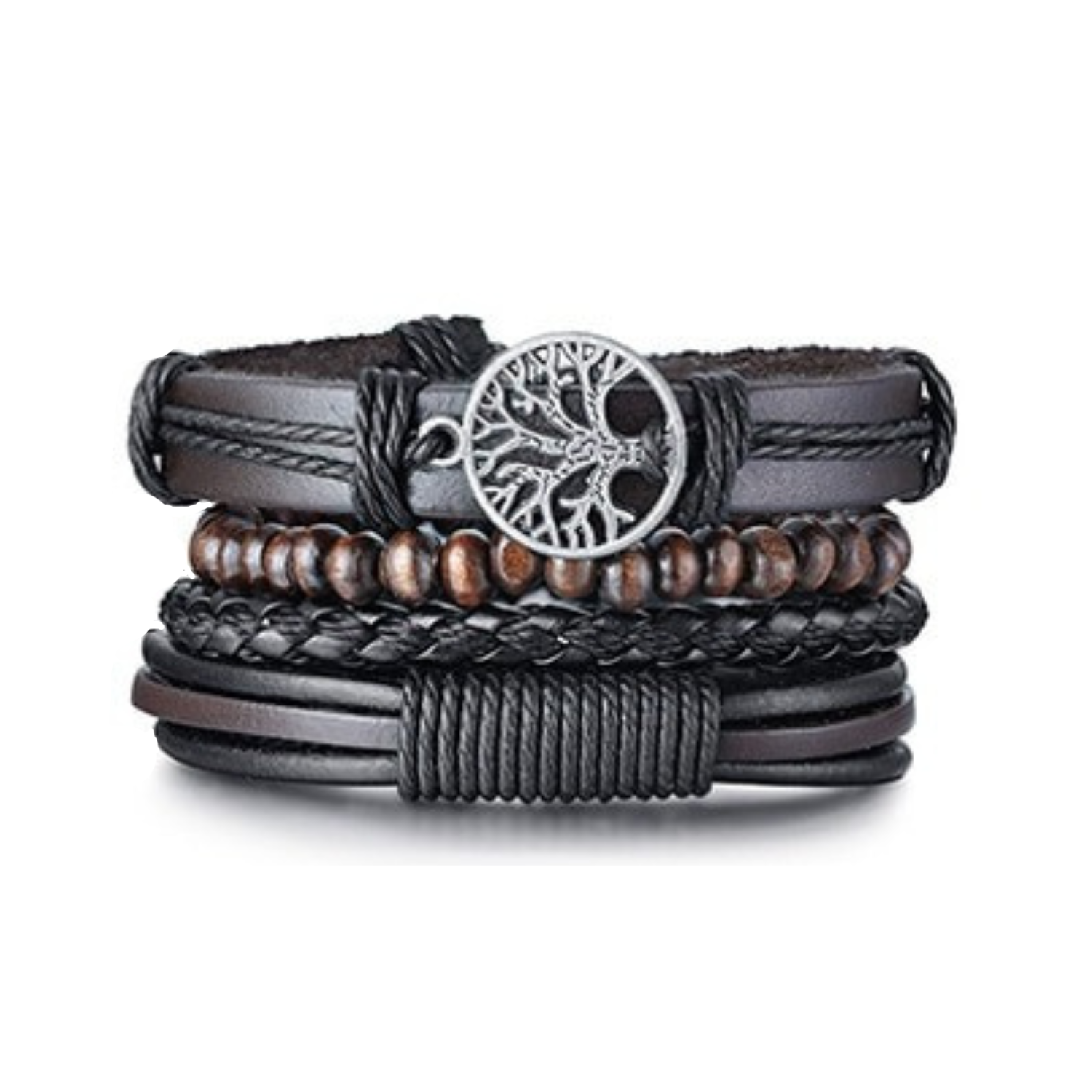 Bracciale KNOX Vintage Albero della Vita (4 in 1) - - armband mens bracelet - Concept Palermo