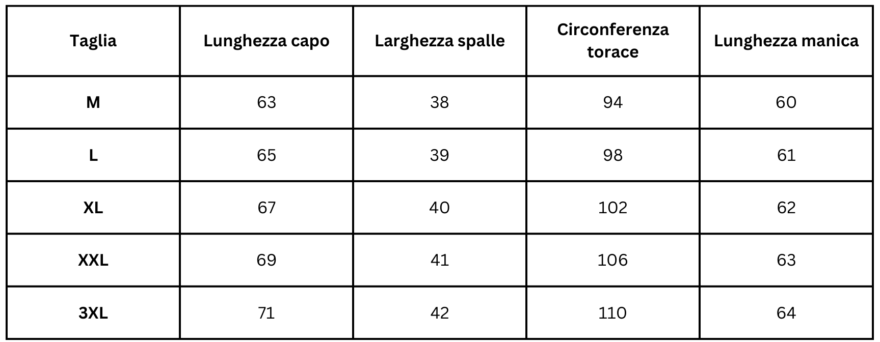 Size Guide
