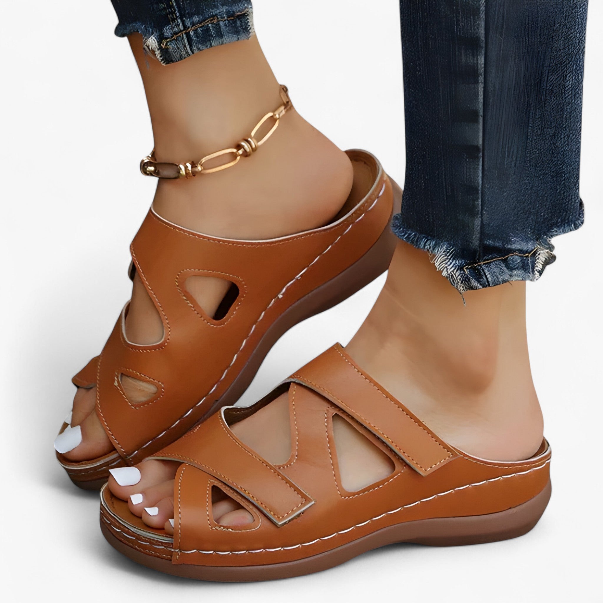 Sienna | Sandali aperti con calzata facile - Leggeri ed eleganti