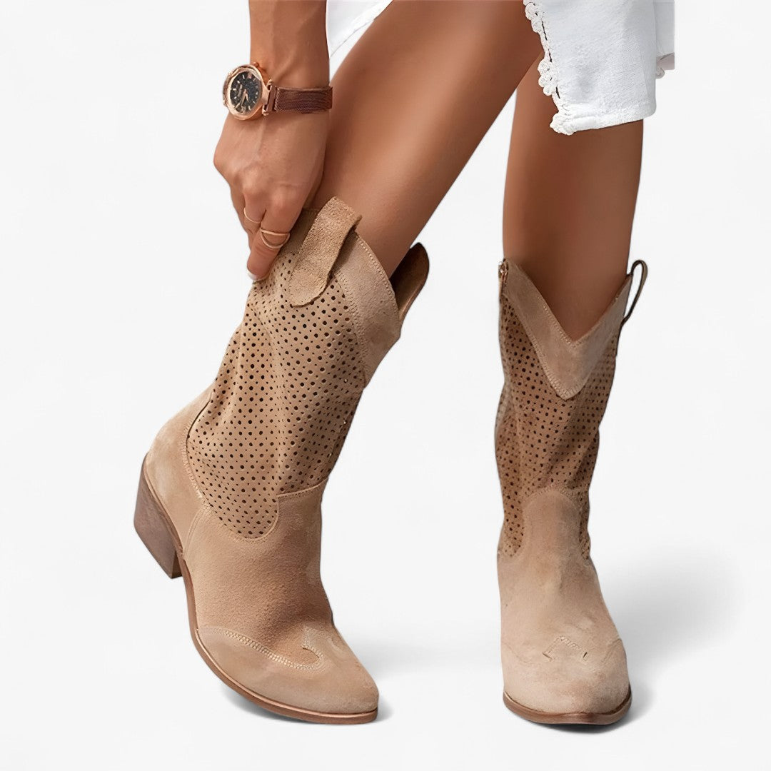 Dorothy – Stivali da cowboy alla moda ed eleganti - Marrone - Bestsellers Dames Schoenen shoes shoes for women summer shoes womens shoes - Concept Palermo