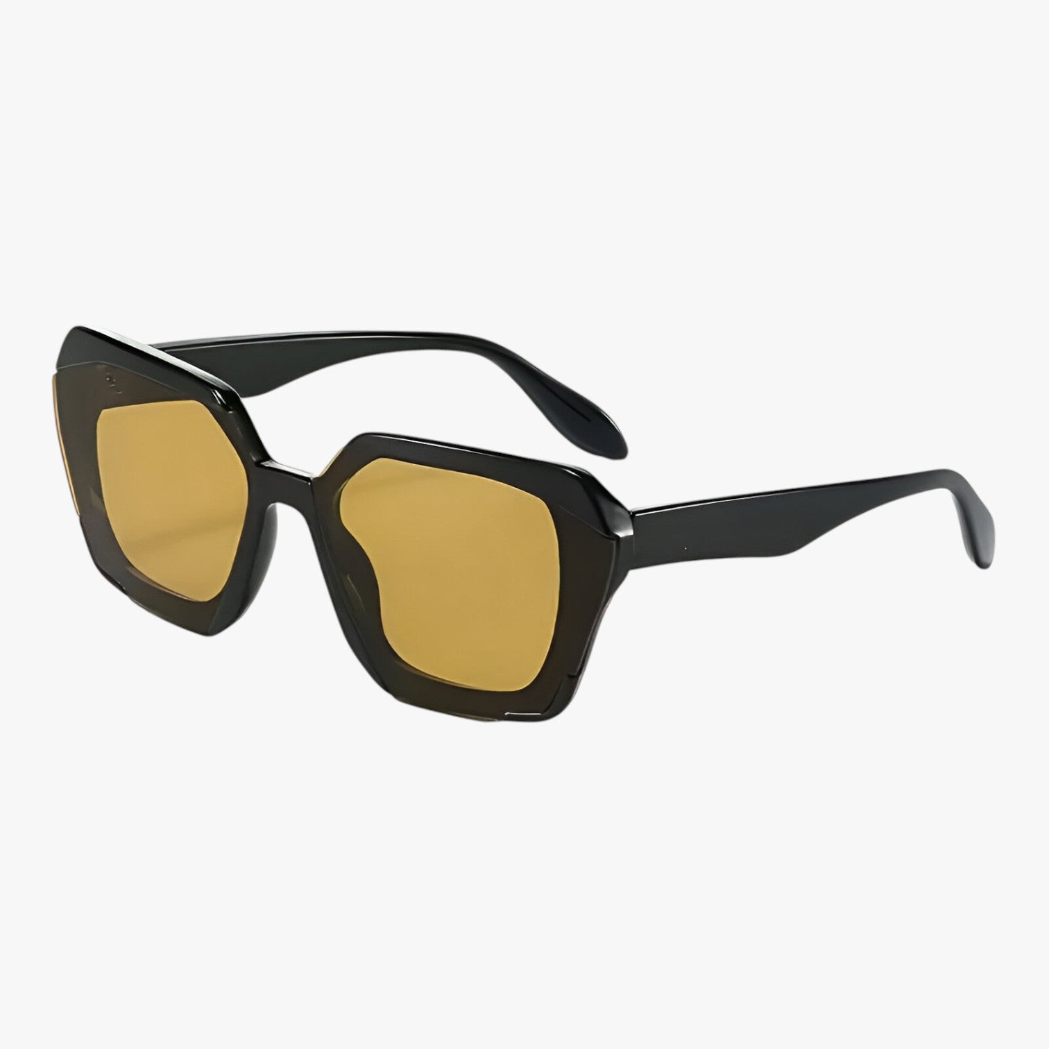 Valerie | Occhiali da sole quadrati sfumati da donna - Nero Giallo - Fashion Sunglasses polarized sunglasses women Sunglasses sunglasses for women - Concept Palermo