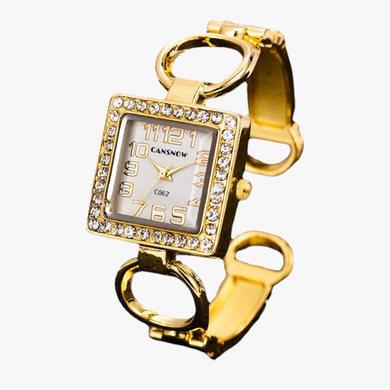 Freya | Orologio da polso al quarzo con bracciale alla moda per donna - oro bianco - female watch ladies watch watch watch for women watches wrist watches for women - Concept Palermo