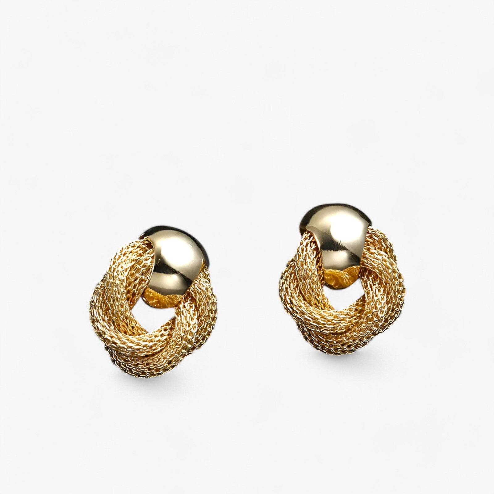 Selena | Orecchini Twist Metallici Eleganti per Ogni Occasione - - EARRINGS Earrings for Women Girls New Fashion Earrings - Concept Palermo