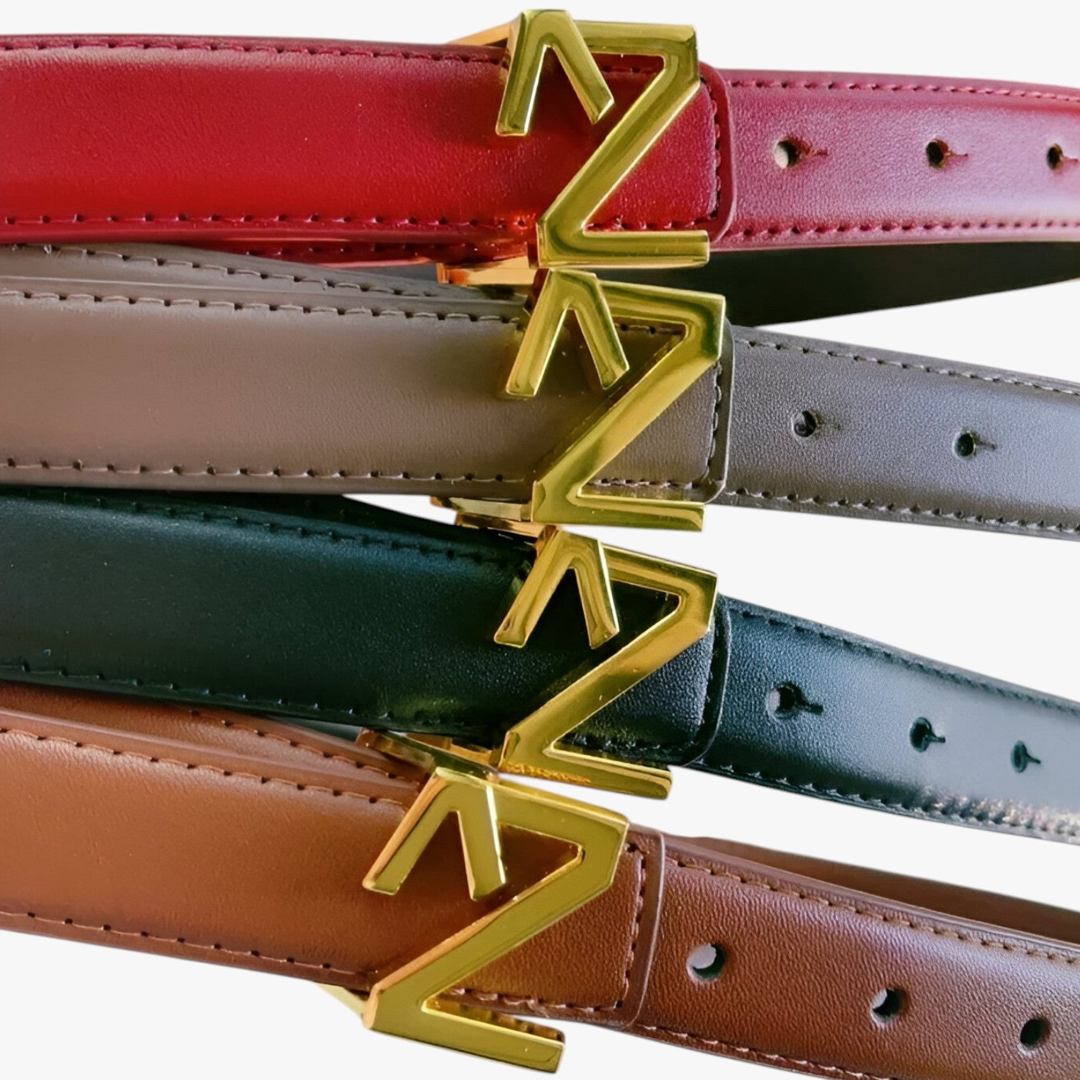 Liliana | Cintura da donna elegante con fibbia ZV - - Belts waist belt for women women belt round women belts Womens belt - Concept Palermo