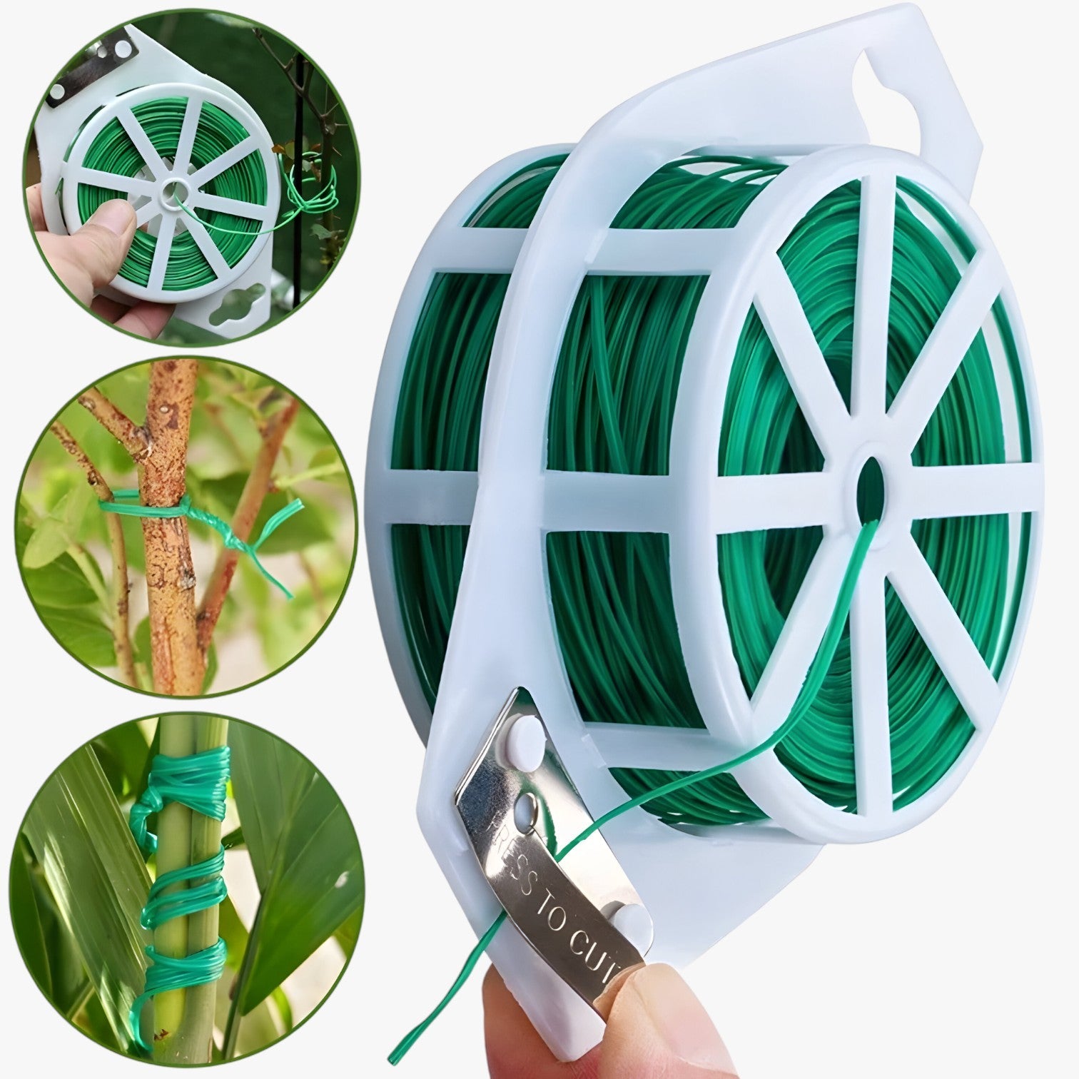 Dariel | Pianta da Giardino con Filo e Strumento da Taglio per Sostegno - - Garden Garden accessories Home & Garden - Concept Palermo