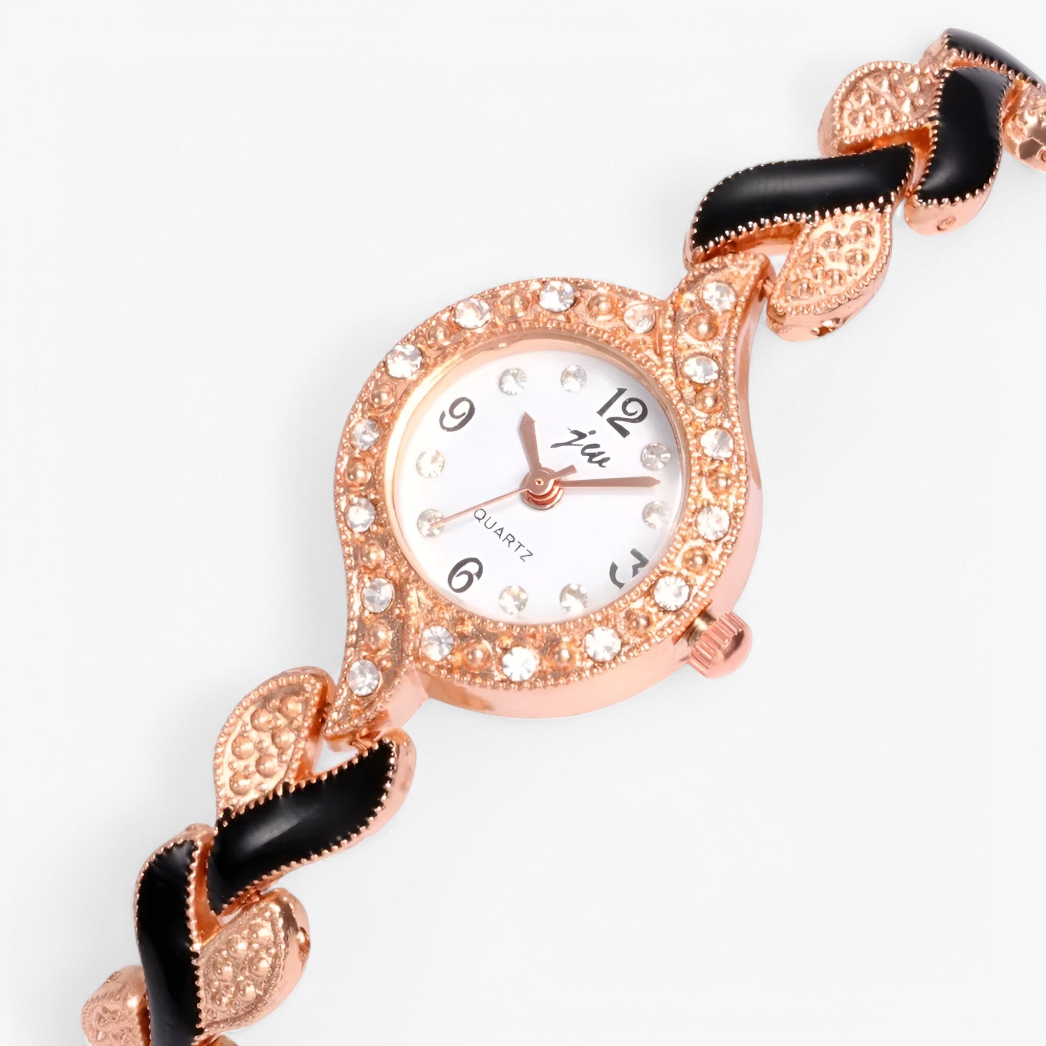 Junifer | Orologio da donna in acciaio con strass e movimento al quarzo - - - Concept Palermo