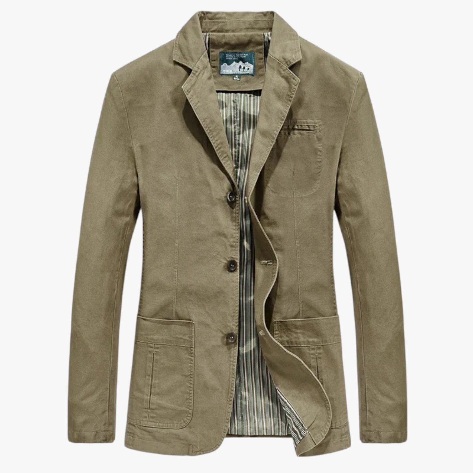 Ricardo | Giacca in cotone da uomo - Eleganza versatile per la primavera e l'autunno - - coat men coats Jackets & Coats - Concept Palermo