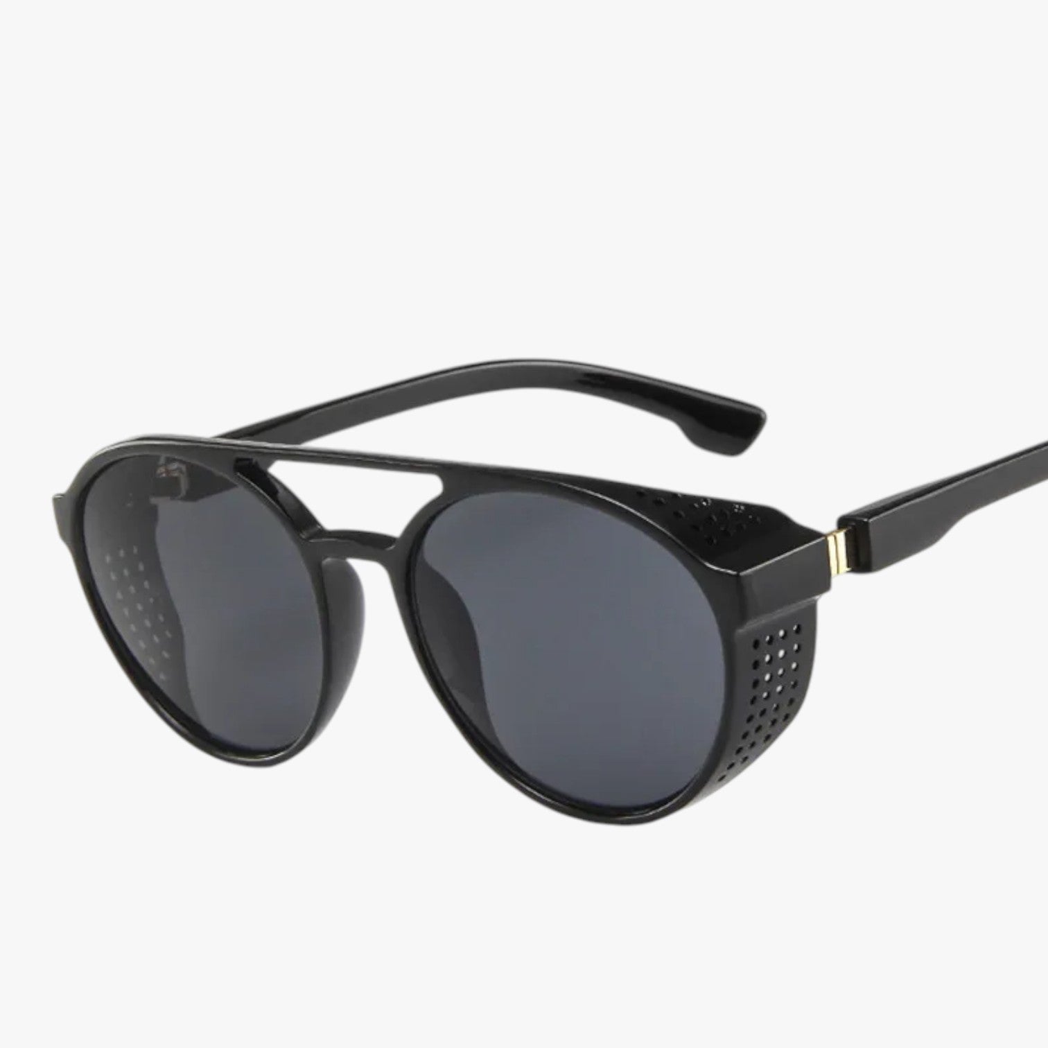 Seth | Occhiali da sole punk vintage per uomo - nero nero Come mostrato nella figura - Fashion Sunglasses mens sunglasses Sunglasses - Concept Palermo
