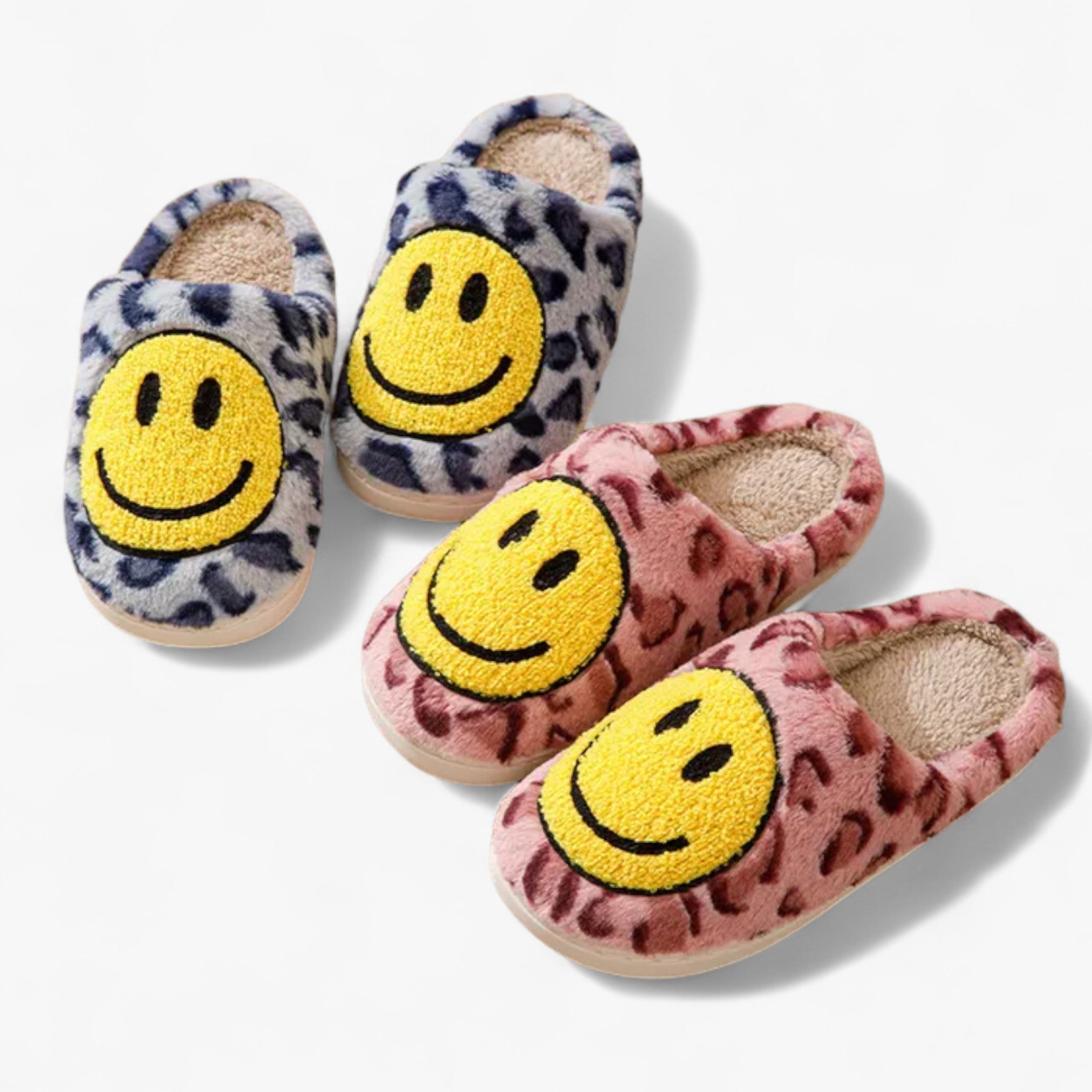 HappySlides™ - Faccina leopardo - - indoor slippers slippers slippers for men slippers for women - Concept Palermo