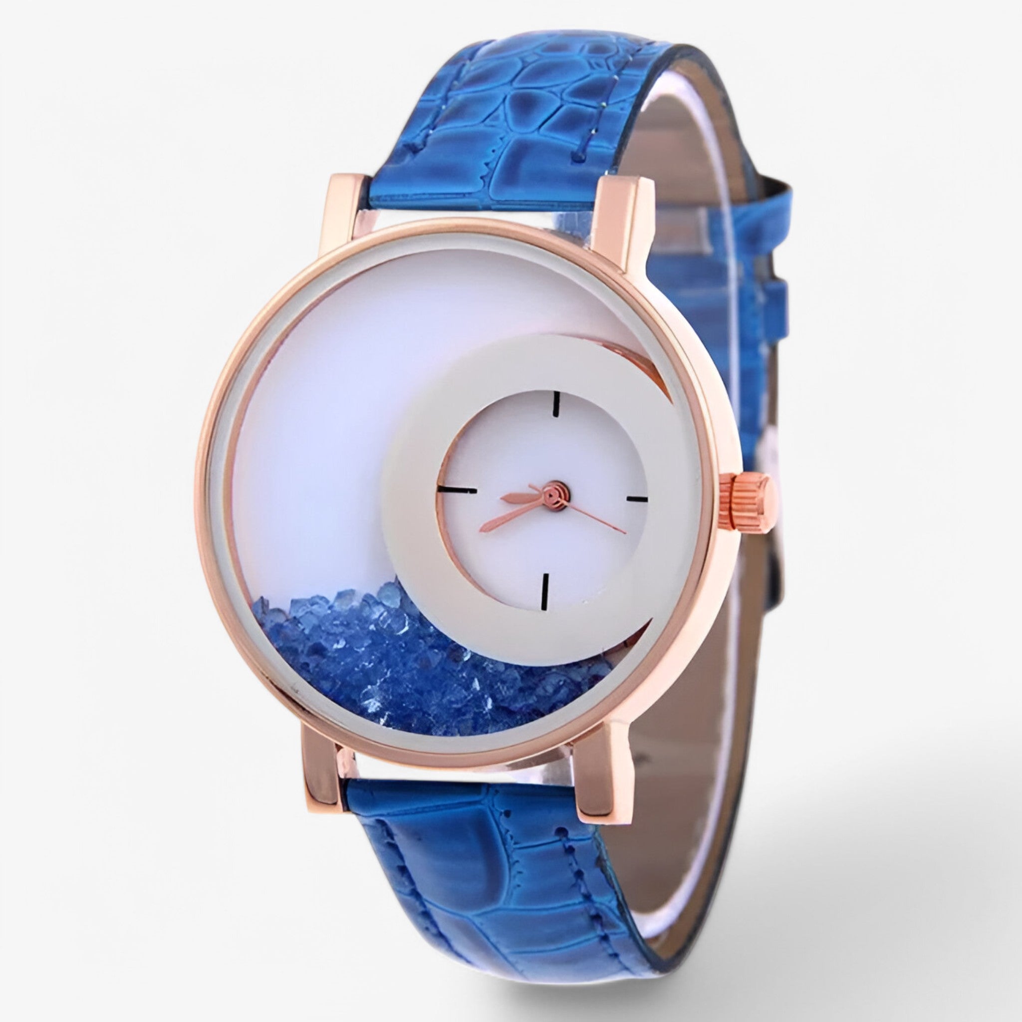 Odette | Orologio da donna con quadrante brillante - Blu - female watch watch for women - Concept Palermo