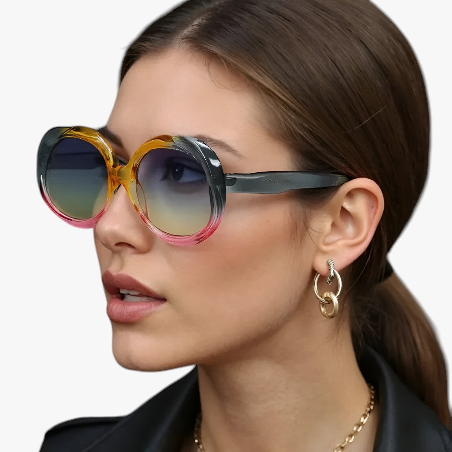 Camila | Occhiali da sole ovali in metallo UV400 - - Fashion Sunglasses sun glasses Sunglasses womens sun glasses - Concept Palermo