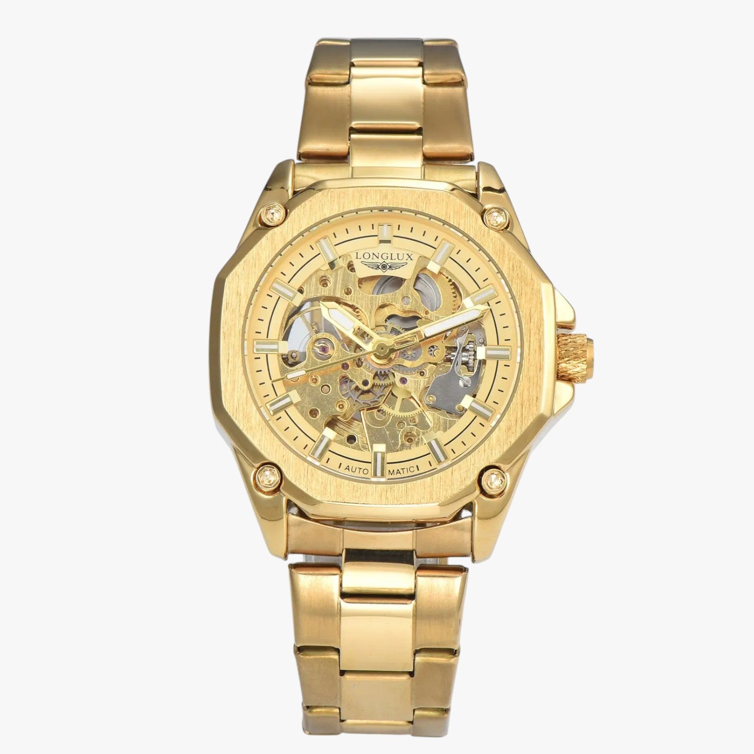 Niko | Orologio automatico scheletrato sportivo - Dorato - watch watch for men watches WATCHES FOR MEN - Concept Palermo