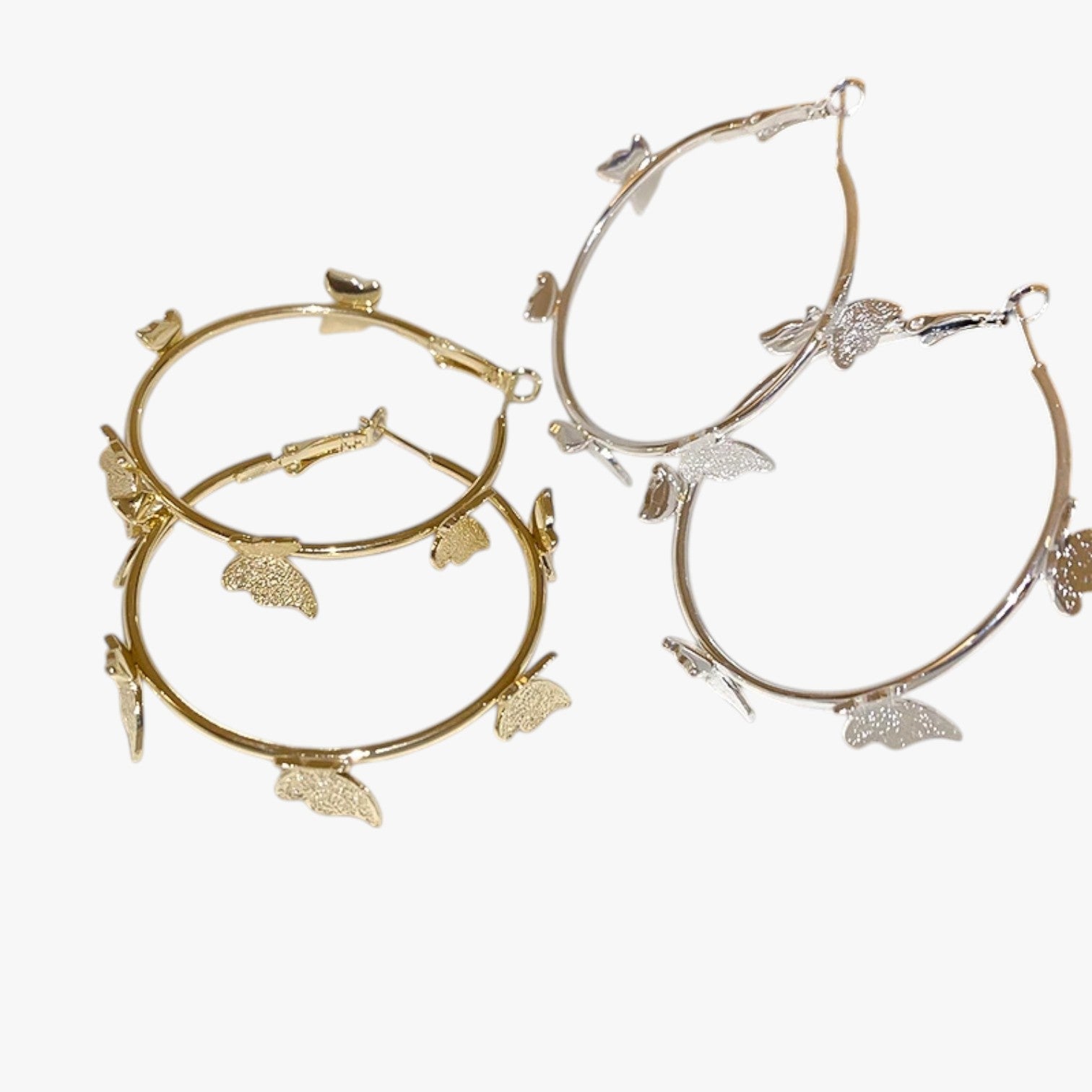 Nancy | Orecchini a cerchio morbidi e trendy – Eleganti, stilosi e leggeri - - Accessories Jewelry womens earring - Concept Palermo