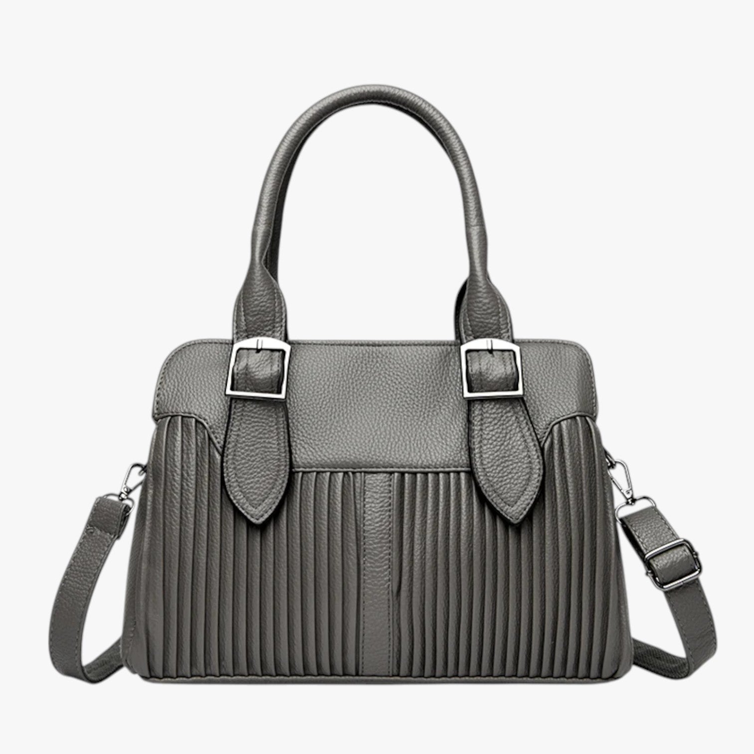 Janelle | Zaino in morbida pelle PU - Grigio - bag Bags handbags women bags Women's handbags - Concept Palermo