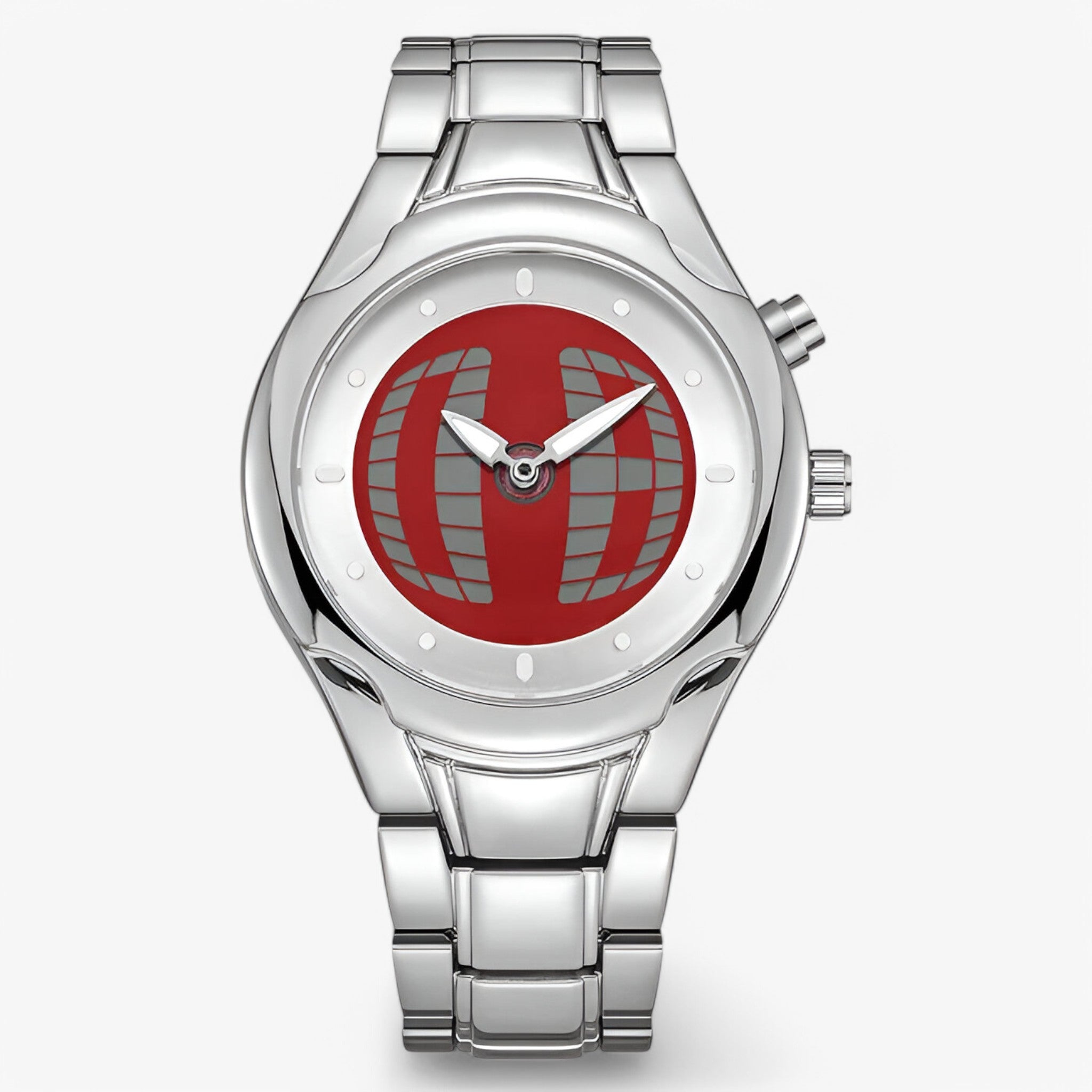 Armand | Orologio Retrò in Acciaio Inossidabile - Rosso - - Concept Palermo