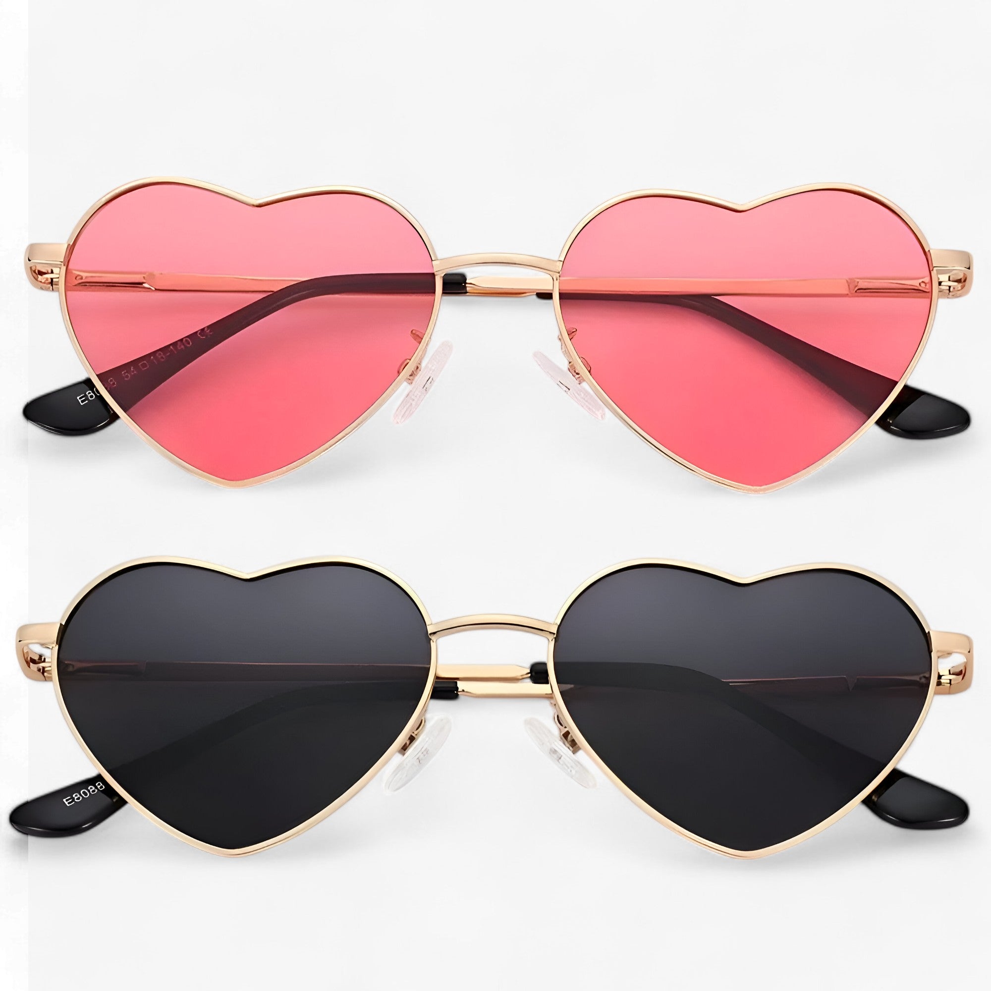 Gillian | Occhiali da sole a forma di cuore con gradiente - Colori chiari e acidi - - sun glasses WOMEN womens fashion - Concept Palermo