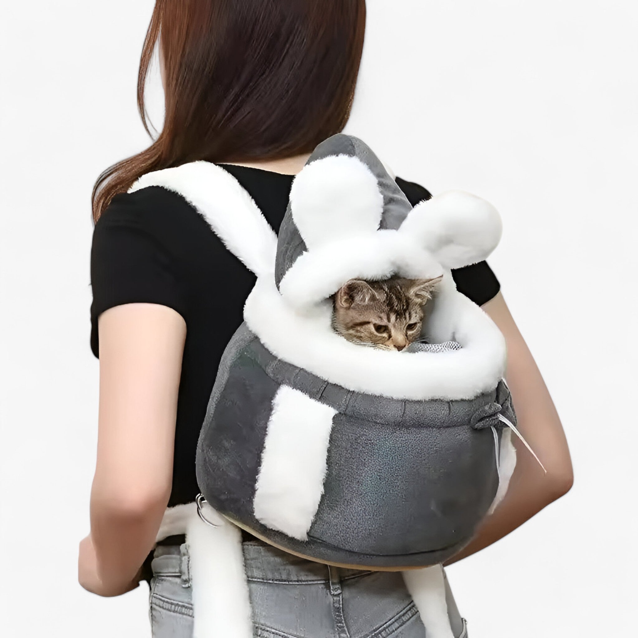 CozyPet | Borsa per Animali in Peluche Caldo - Confortevole e Sicura per Viaggiare - - - Concept Palermo