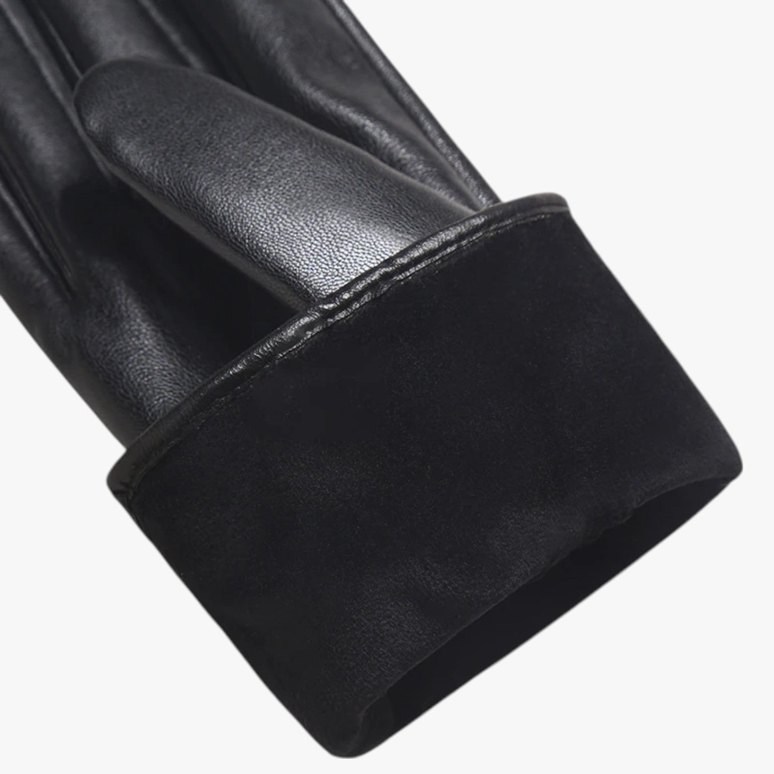 Leah | Guanti Invernali Donna in Pelle PU Touchscreen & Antivento - - gloves winter gloves - Concept Palermo