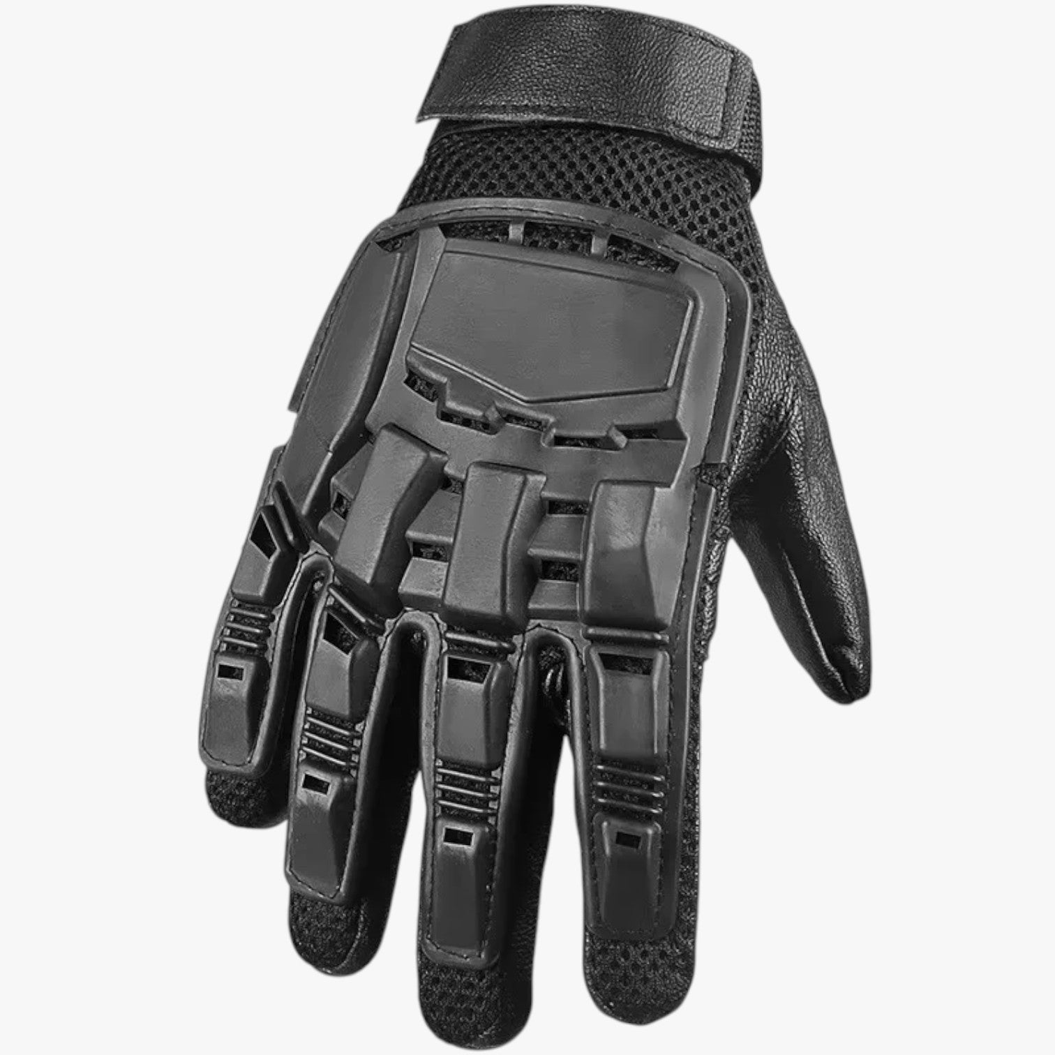 Karson | Guanti tattici traspiranti per moto e bici - dita intere nere - gloves gloves for men mens gloves - Concept Palermo