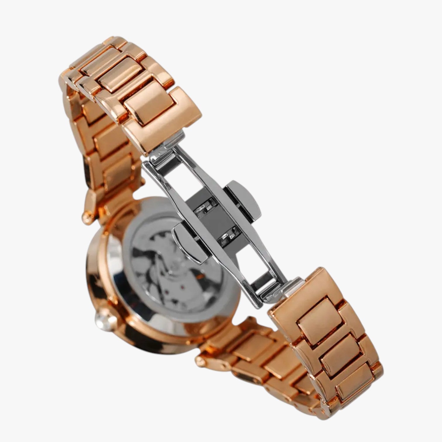 Ana | Orologio da Donna di Lusso 2025 Eleganza Meccanica in Acciaio e Diamanti 3D - - female watch ladies watch waist belt for women watch watch for women watches - Concept Palermo