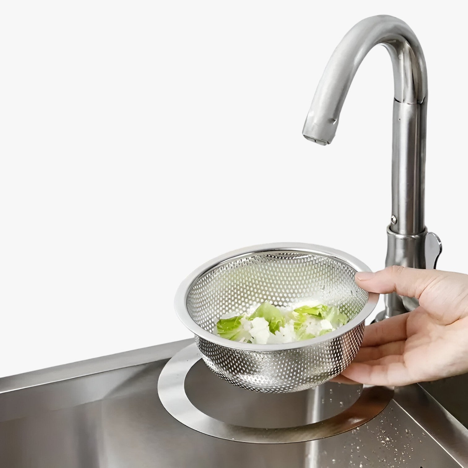 Celia | Cesto scolapiatti a forma di cigno in acciaio inox - - Kitchen kitchen tools kitchen utensil - Concept Palermo