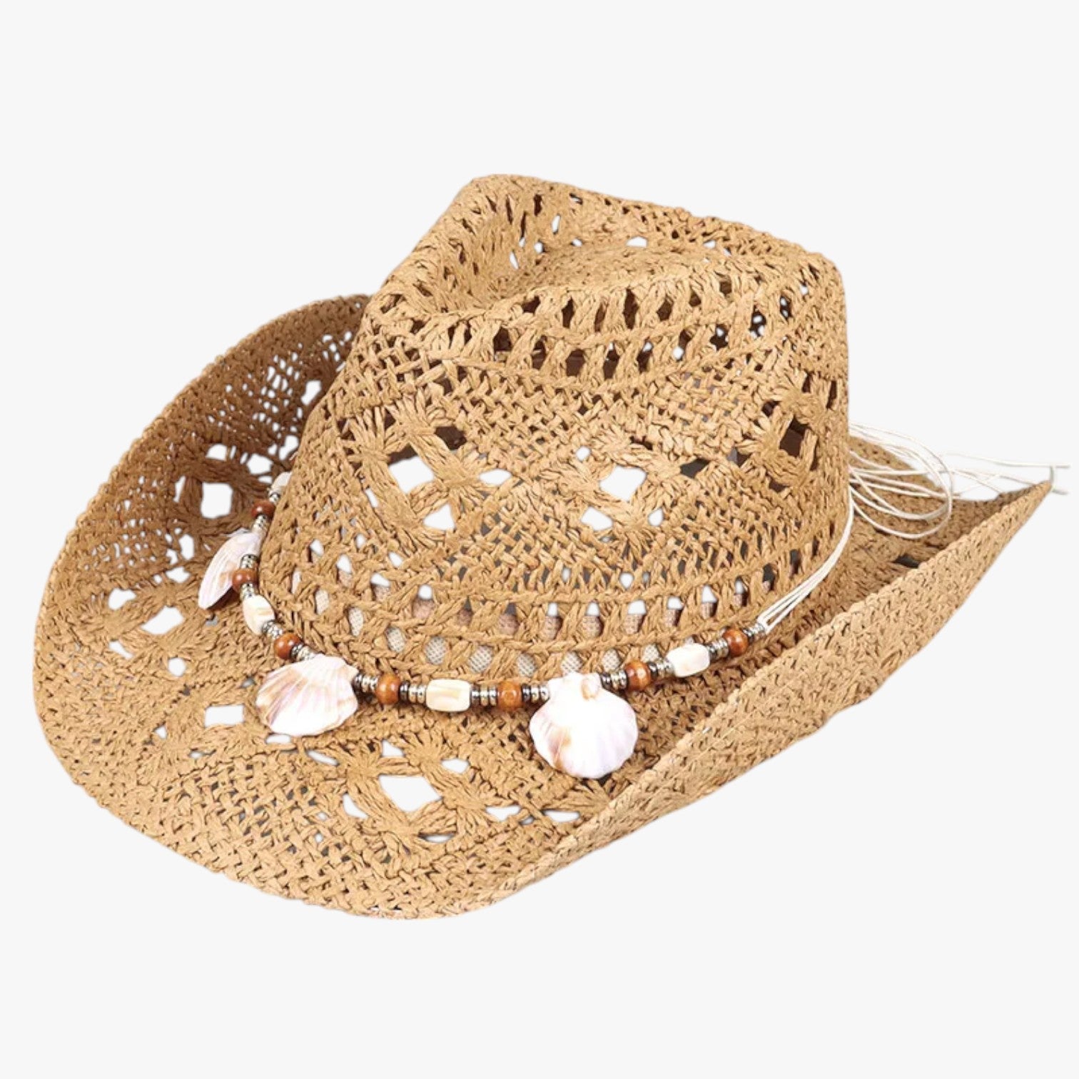 Skye | Cappello Cowboy Unisex in Paglia Vintage - Khaki Circa 58cm - hat Hat for girls women hat womens hat - Concept Palermo