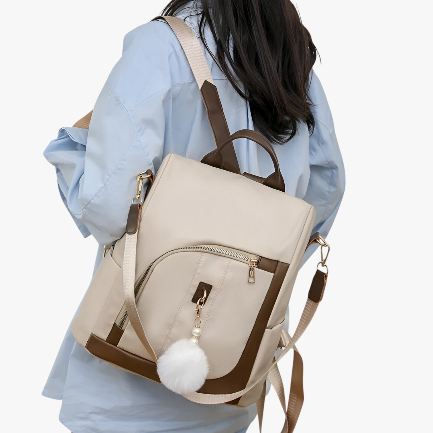 Vivian | Zaino in nylon leggero con grande capacità - - Bags handbags women bags Women's handbags - Concept Palermo