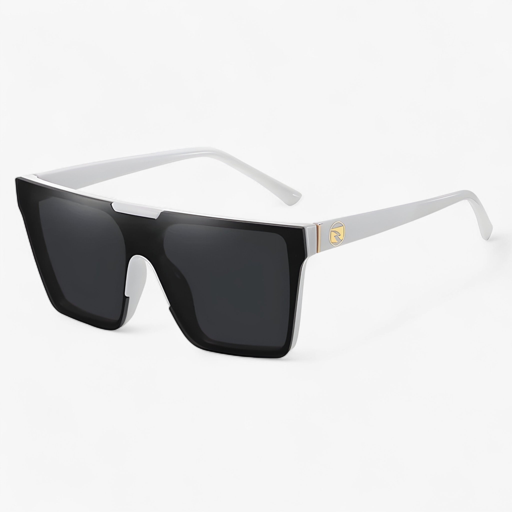 Eldar | Occhiali da sole monoblocco di lusso - Bianco Nero - Fashion Sunglasses men sunglasses polarized mens sunglasses Polarized man sunglasses Sunglasses sunglasses polarized men - Concept Palermo