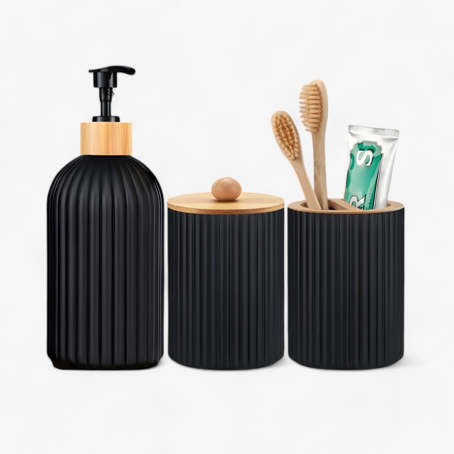 Aurelie | Organizzatore per bagno con dispenser di sapone e spazio di stoccaggio - - bathroom Home - Concept Palermo