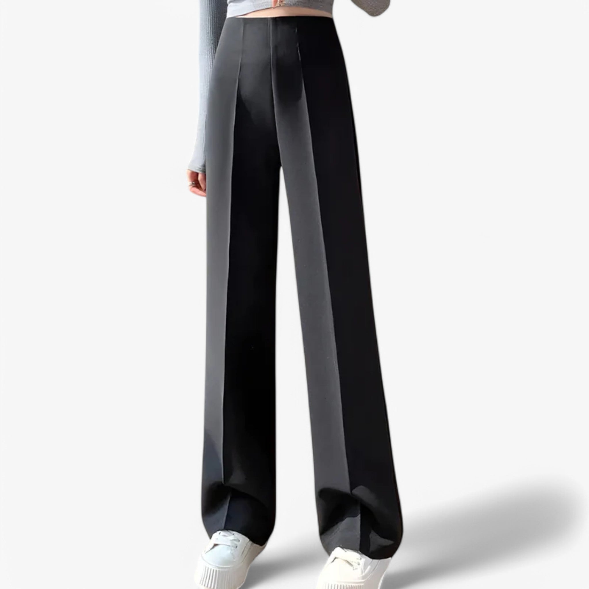 Lily | Pantaloni a vita alta - stile versatile - - - Concept Palermo