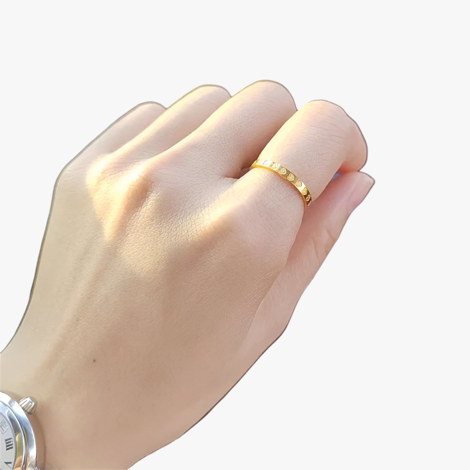 Danilyn | Lucido e senza tempo – Elegante anello d'oro per ogni occasione - - Rings womens ring - Concept Palermo