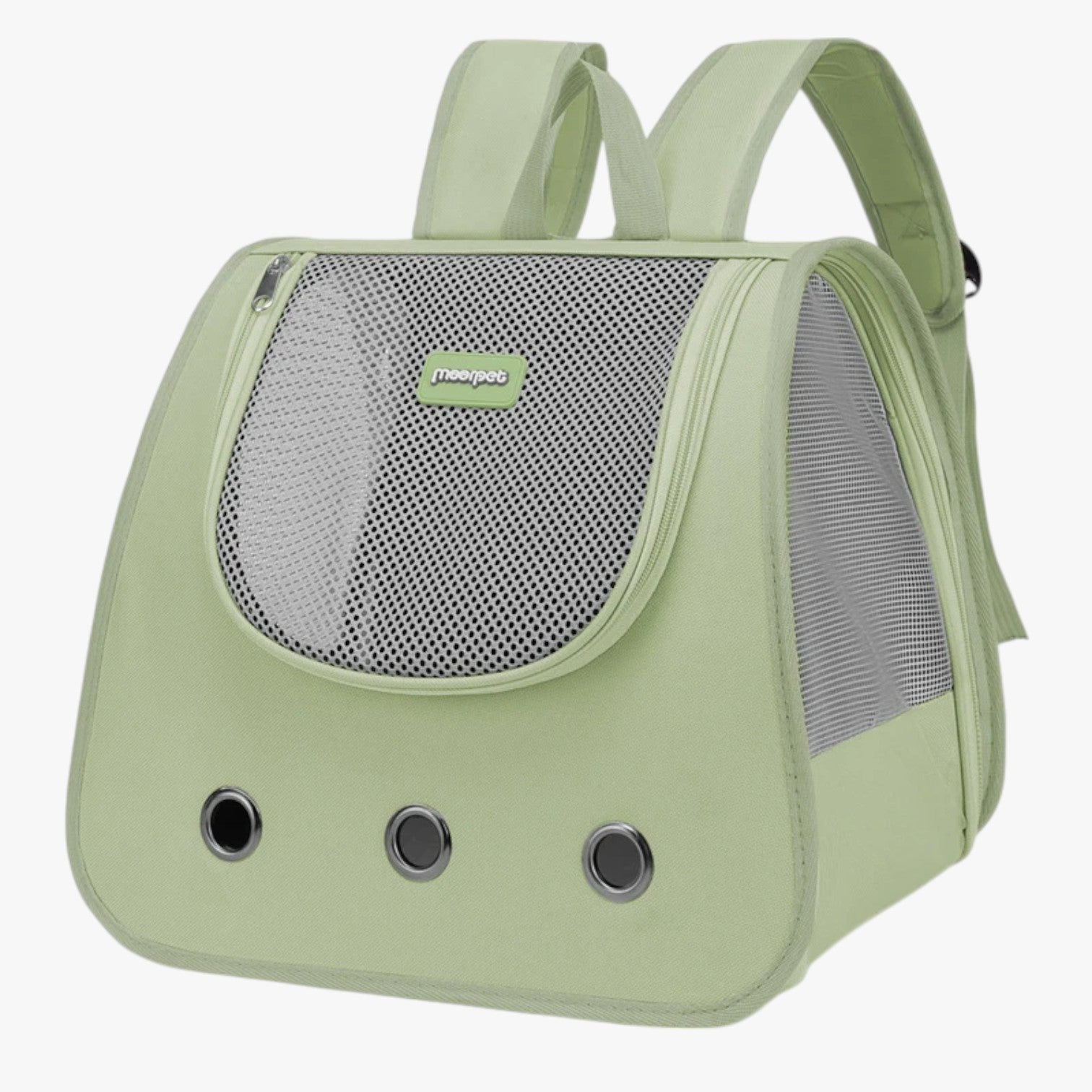 Lottie | Zaino pieghevole e traspirante per animali - Verde - pet petproduct Pets - Concept Palermo