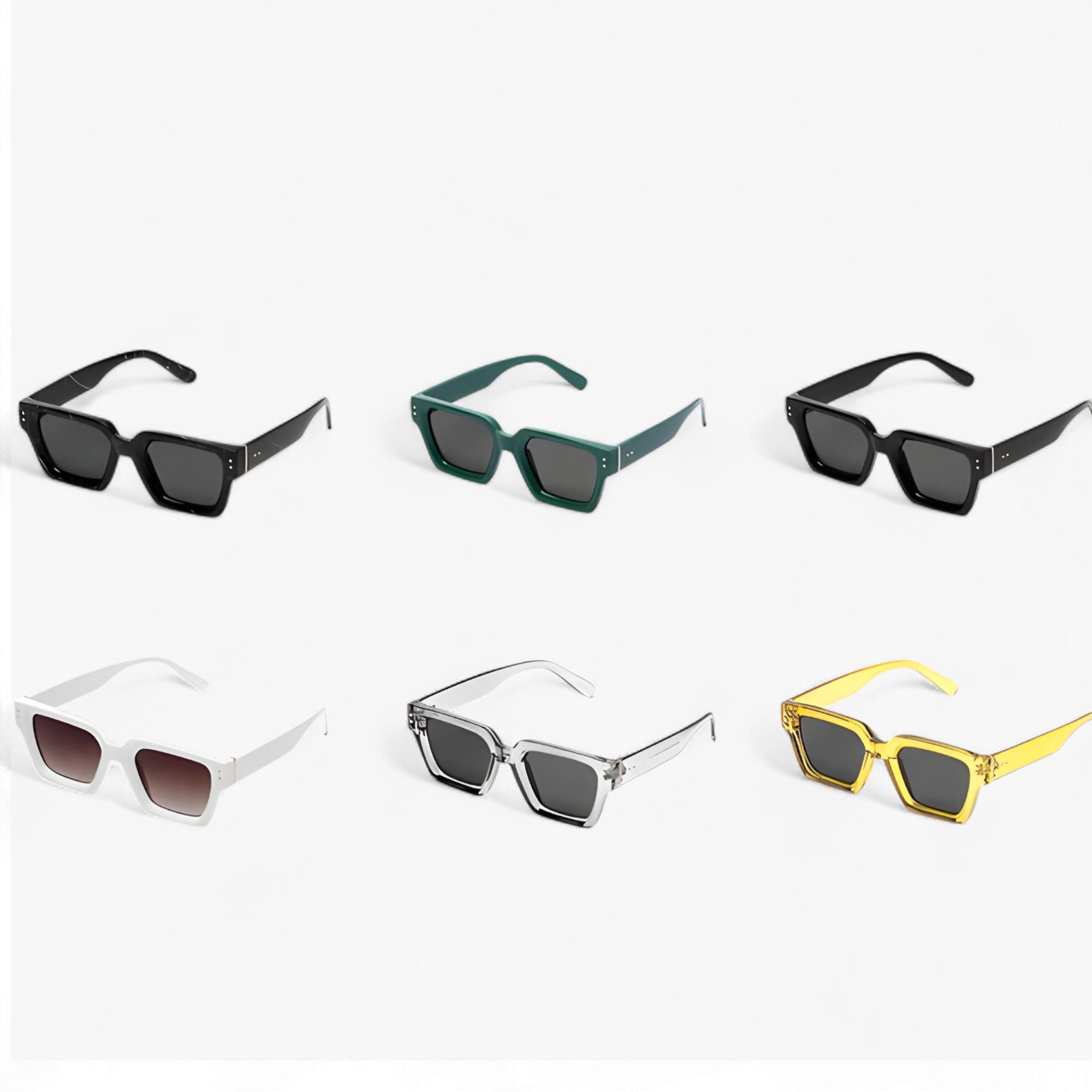 Alaric | Occhiali da sole neri quadrati di lusso unisex firmati - - men sunglasses polarized mens sunglasses Polarized man sunglasses Sunglasses sunglasses polarized men - Concept Palermo