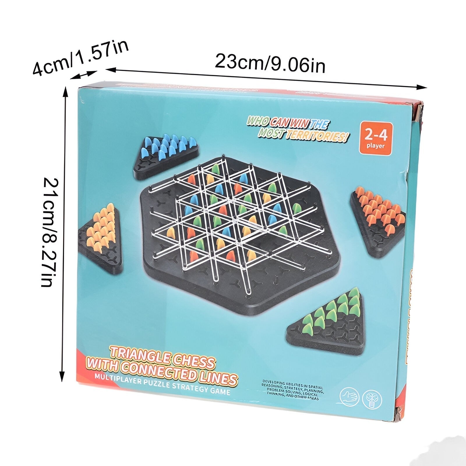 Divertimento strategico - Scacchi triangolari per tutti - - board game kids toys toys & gifts - Concept Palermo