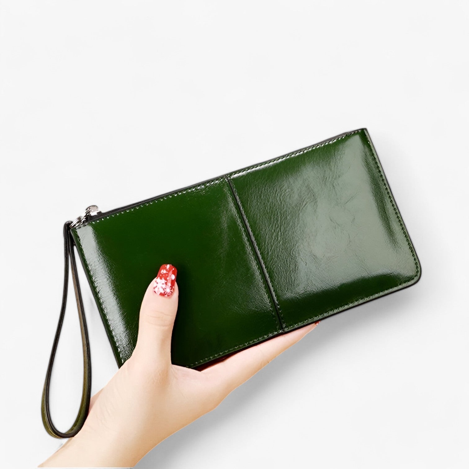 Darya | Borsa Vintage in PU Pelle – Grande Capacità e Stile Elegante per Donne - verde - accessories women wallet womens wallet - Concept Palermo