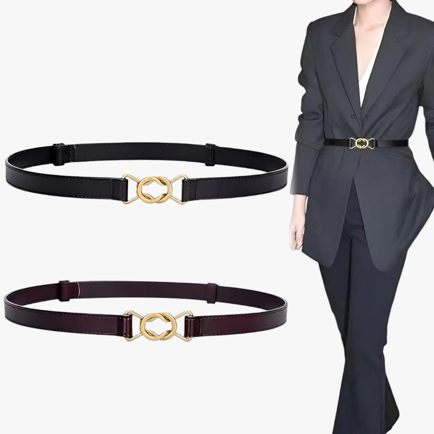 Lorelei | Cintura elegante senza fori regolabile - - Belts belts for woman waist belt for women Womens belt - Concept Palermo