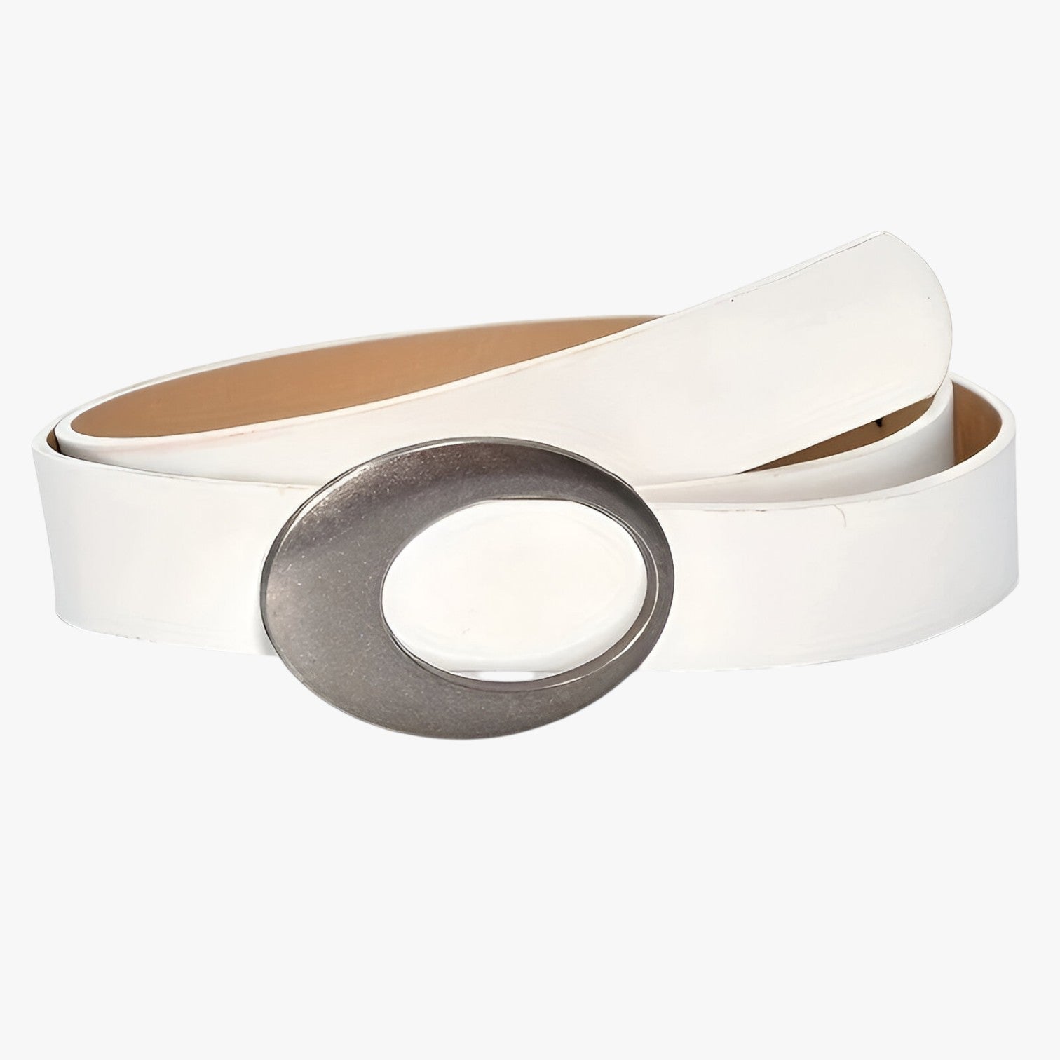 Bianca | Cintura classica e versatile per ogni outfit - Bianco - Belts waist belt for women Womens belt - Concept Palermo