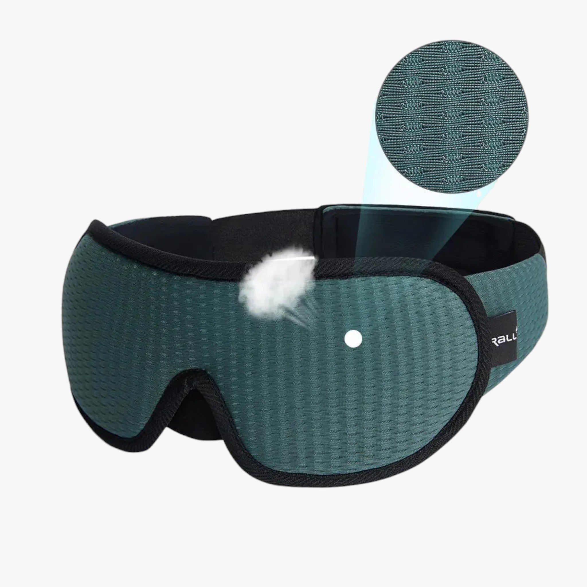 Dreampro | Maschera per gli Occhi UltraComfort 3D: Buio Perfetto - Verde - Mask men Sleeping Mask spring women - Concept Palermo