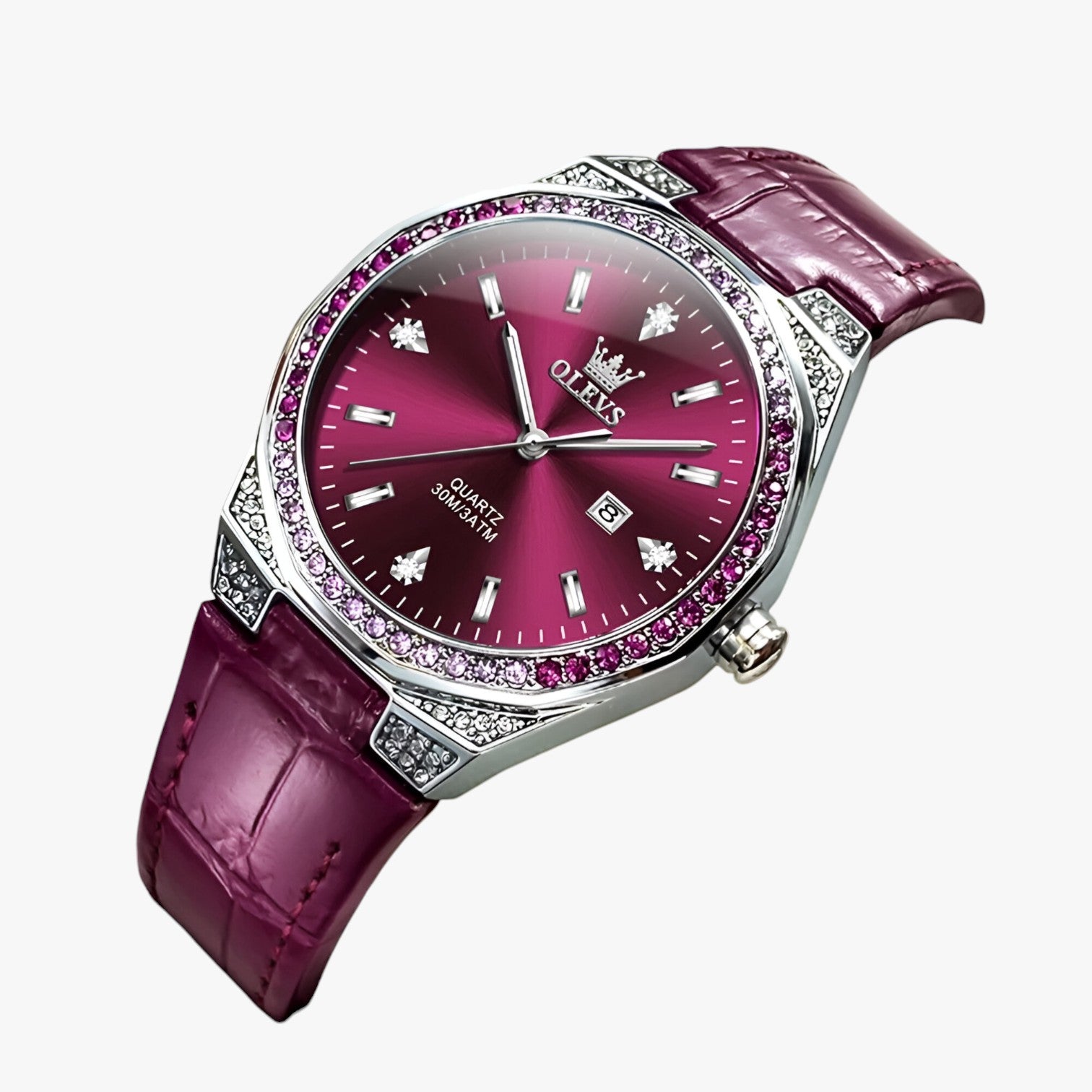 Autumn | Elegante orologio impermeabile con cinturino in pelle - - female watch ladies watch watch watch for women watches - Concept Palermo