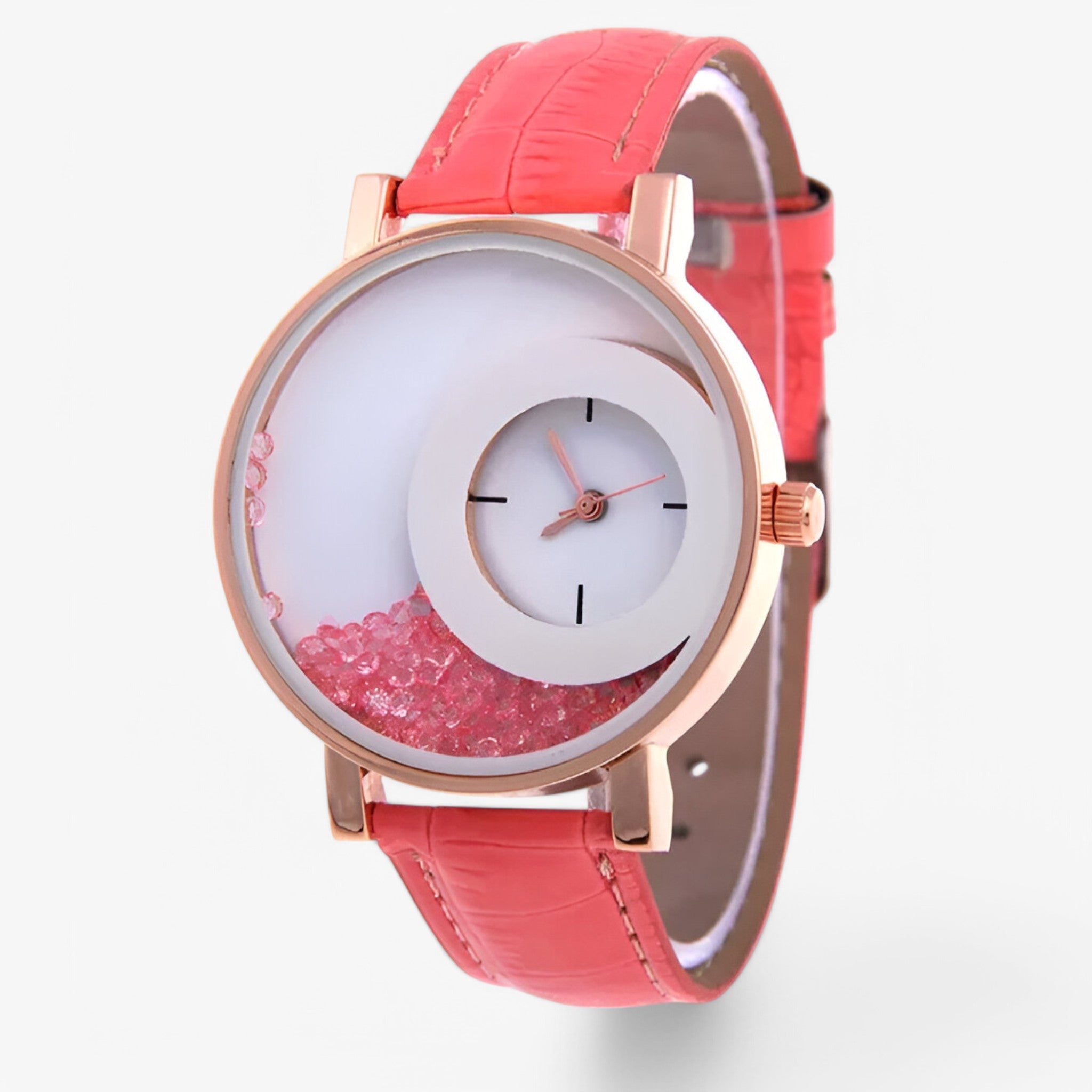 Odette | Orologio da donna con quadrante brillante - Rosa 1 - female watch watch for women - Concept Palermo