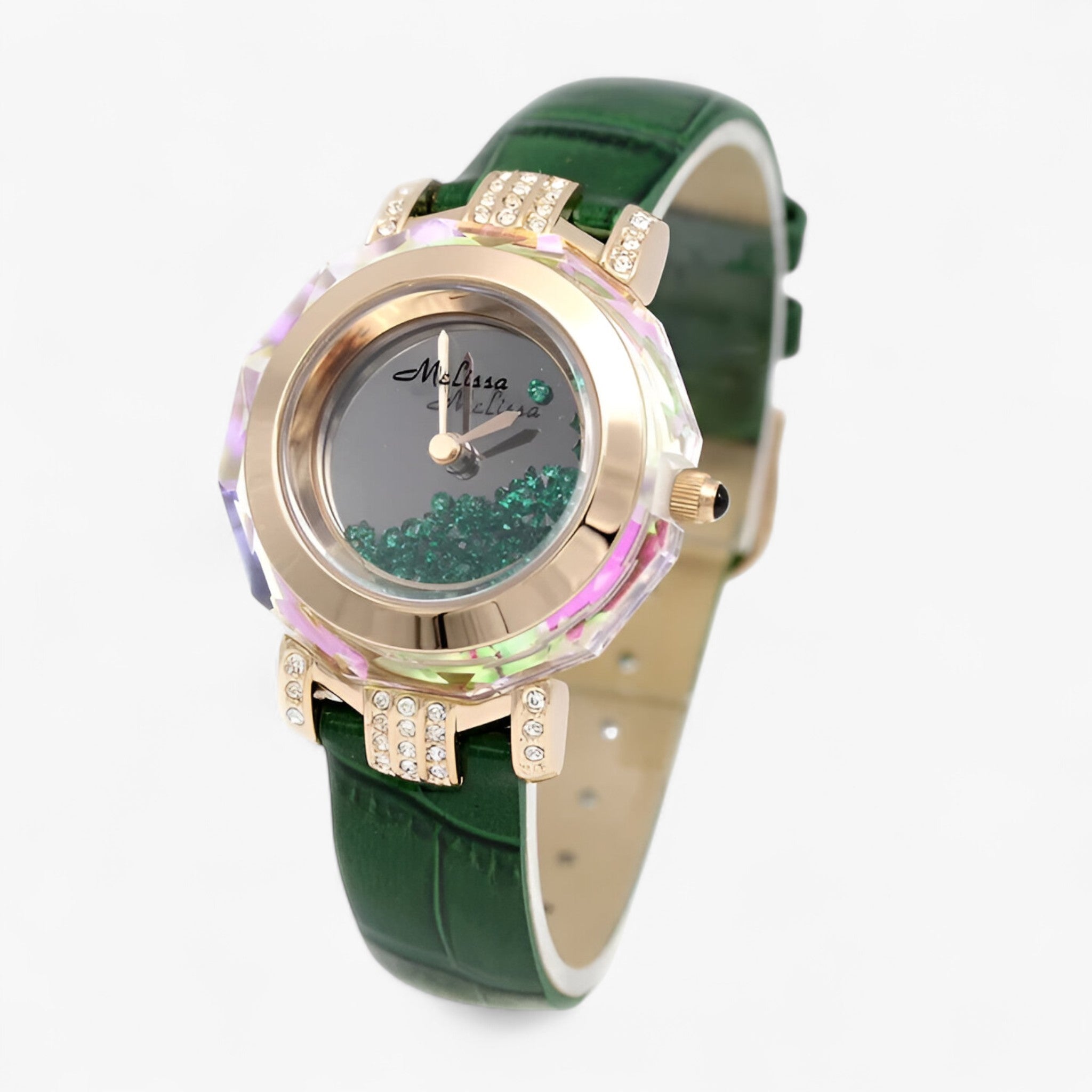 ISSA | Orologio da donna con cristalli austriaci e movimento al quarzo giapponese - - female watch watch for women - Concept Palermo