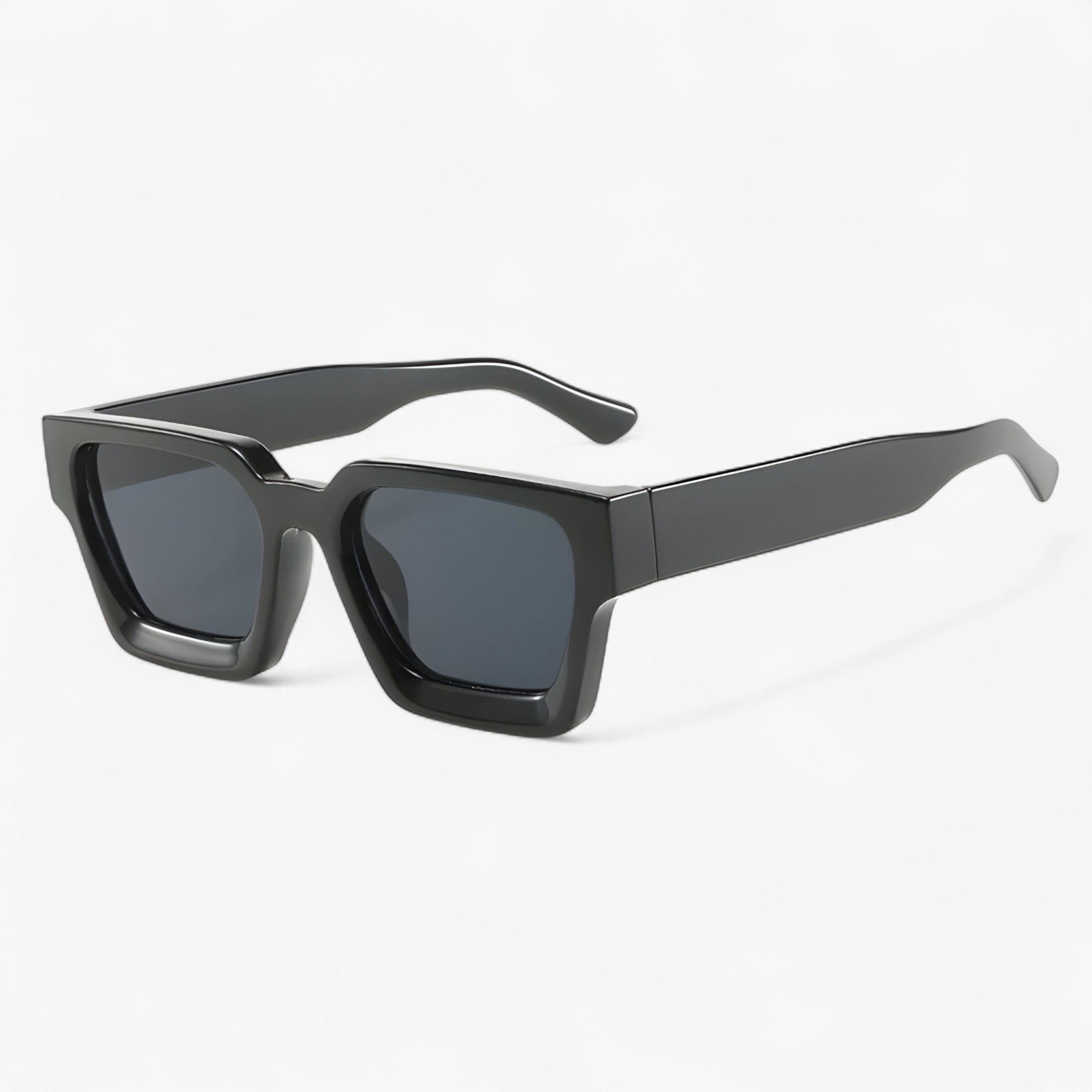 Otis | Occhiali da sole quadrati retrò da uomo - Nero Grigio - Fashion Sunglasses men sunglasses polarized mens sunglasses Polarized man sunglasses Sunglasses sunglasses polarized men - Concept Palermo