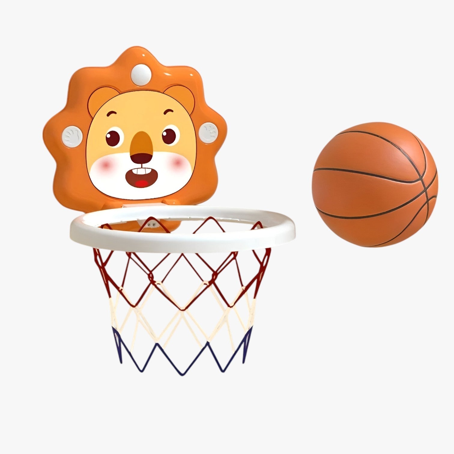 Landon | Sistemma di basket per animali adorabili – Gioca, lancia e cresci - leone - toys toys & gifts toys for kids - Concept Palermo