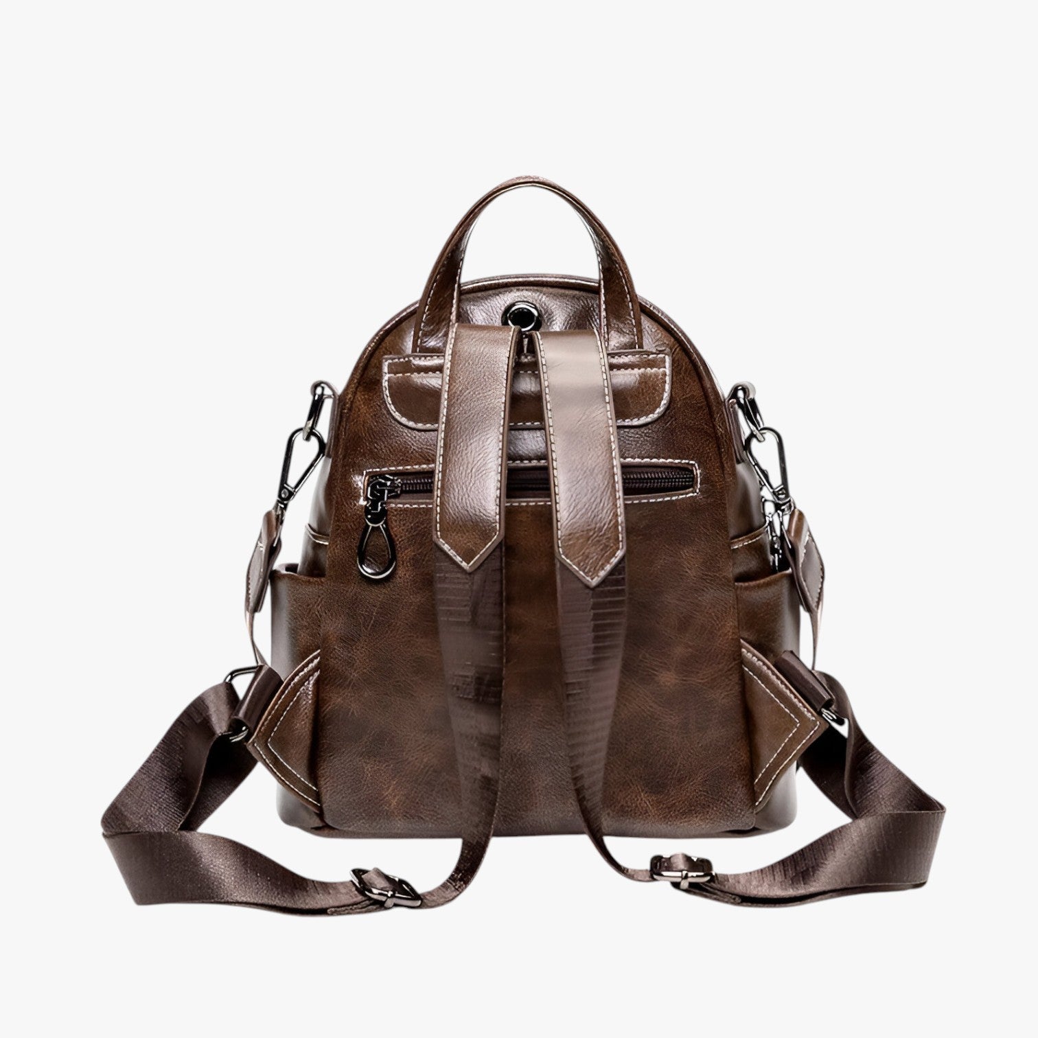 Savannah | Zaino in pelle PU cerata retrò - - Bags women bags Women's handbags - Concept Palermo