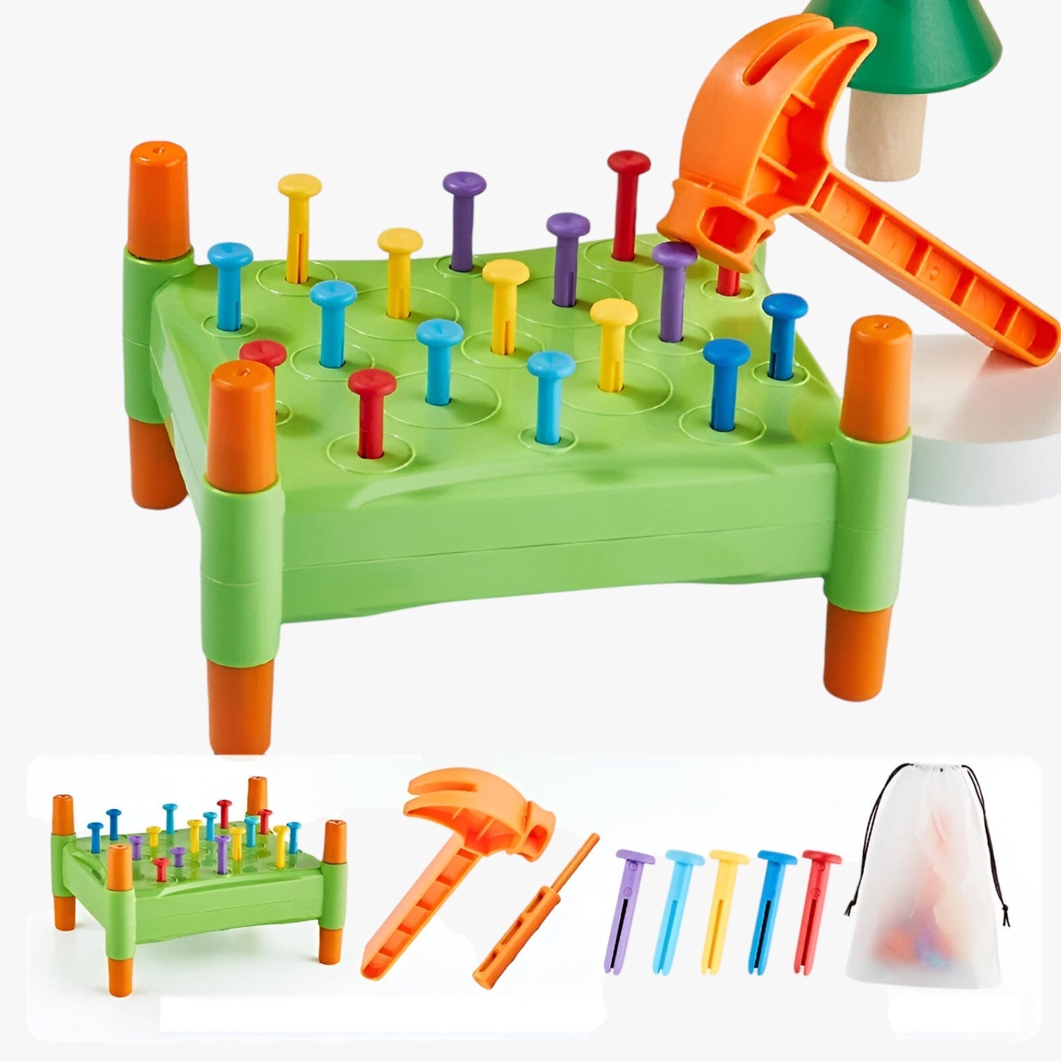 Gioco Montessori: Allenamento per la Motricità Fina e Apprendimento Sensoriale per Bambini - - baby toys toys toys & gifts toys for kids - Concept Palermo