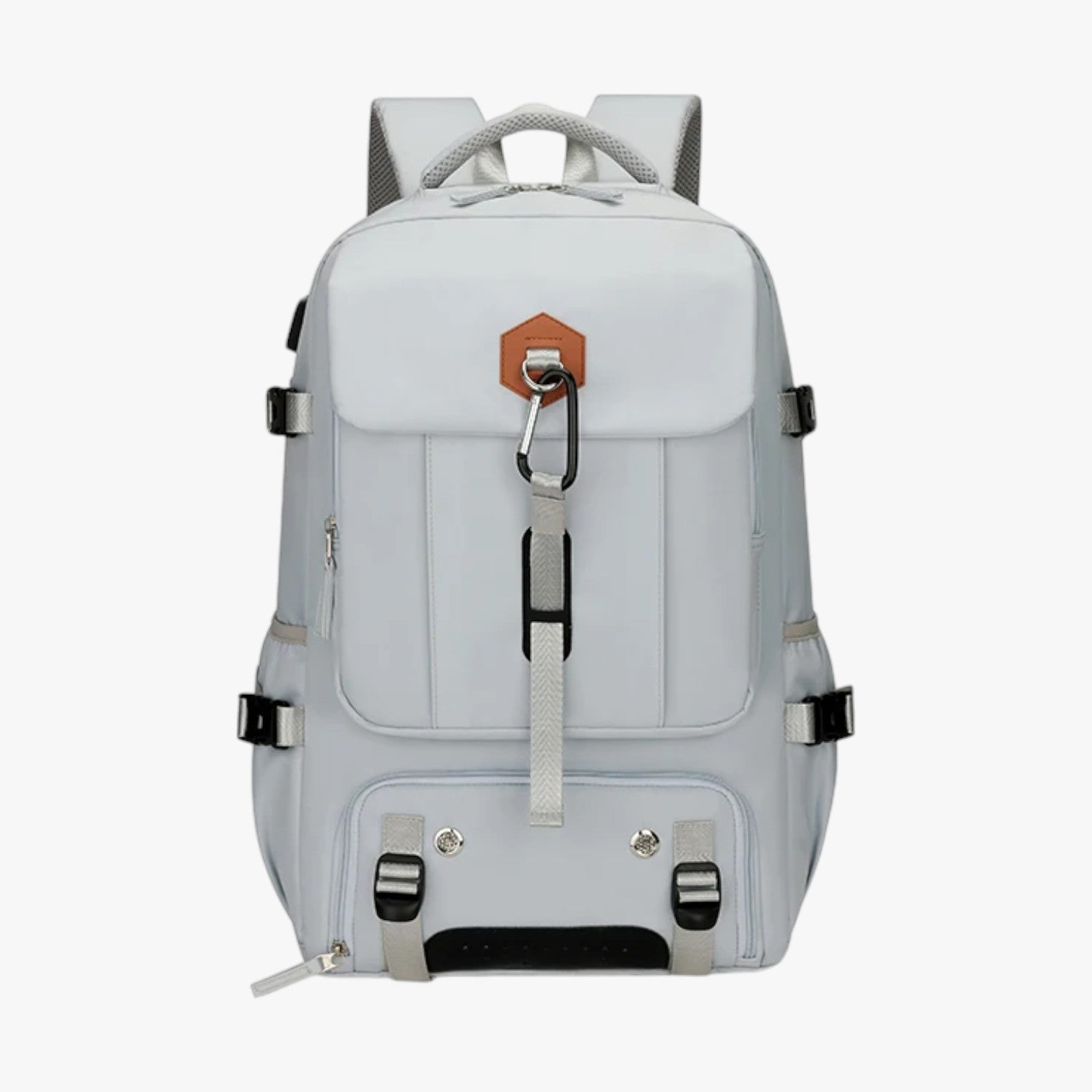 Antonio | Zaino da uomo di grande capacità, impermeabile e versatile per viaggi e studio - grigio chiaro - Backpacks Bags bags for men mens bag - Concept Palermo